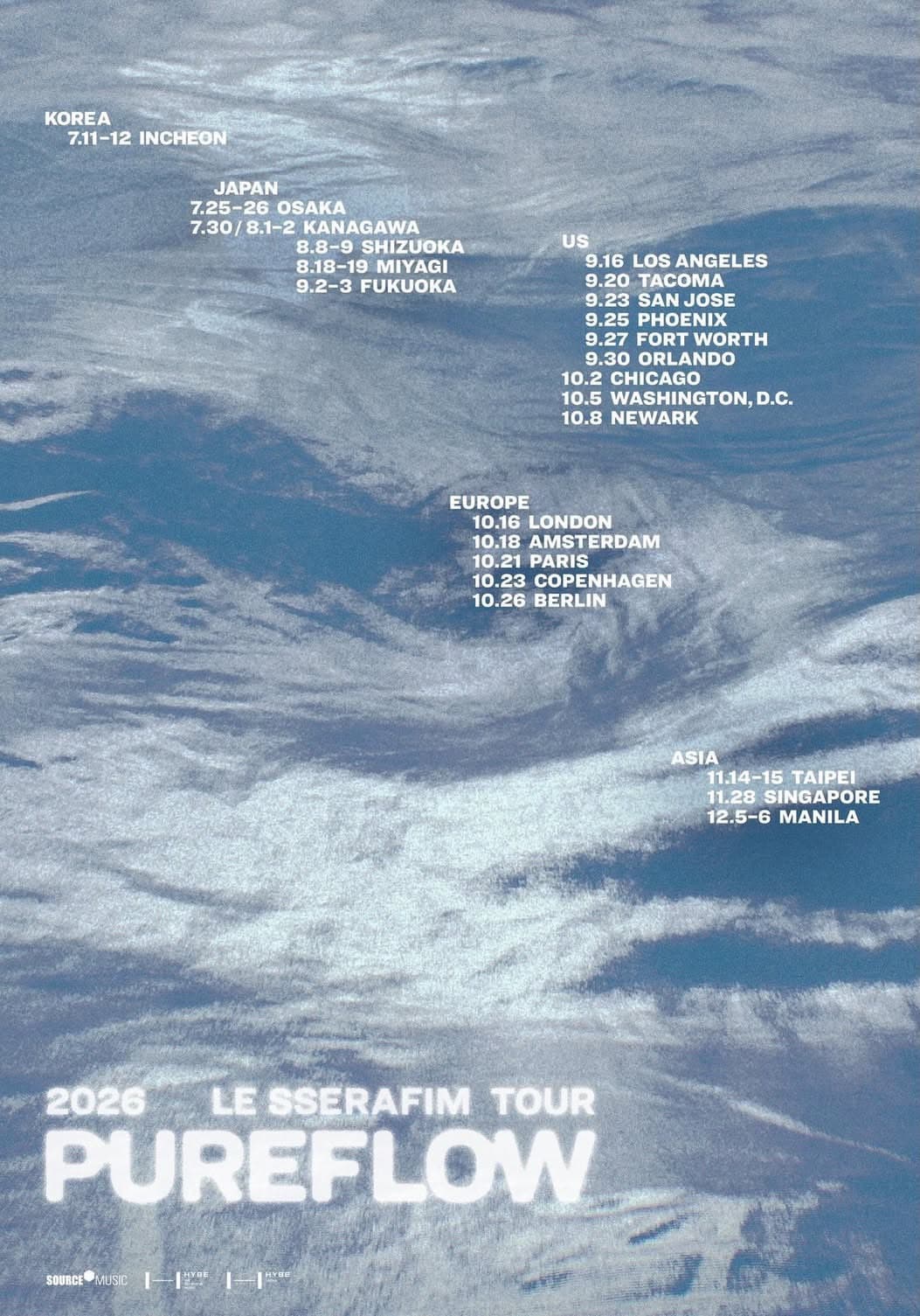 LE SSERAFIM TOUR ‘PUREFLOW’ IN SHIZUOKA - 圖片 2
