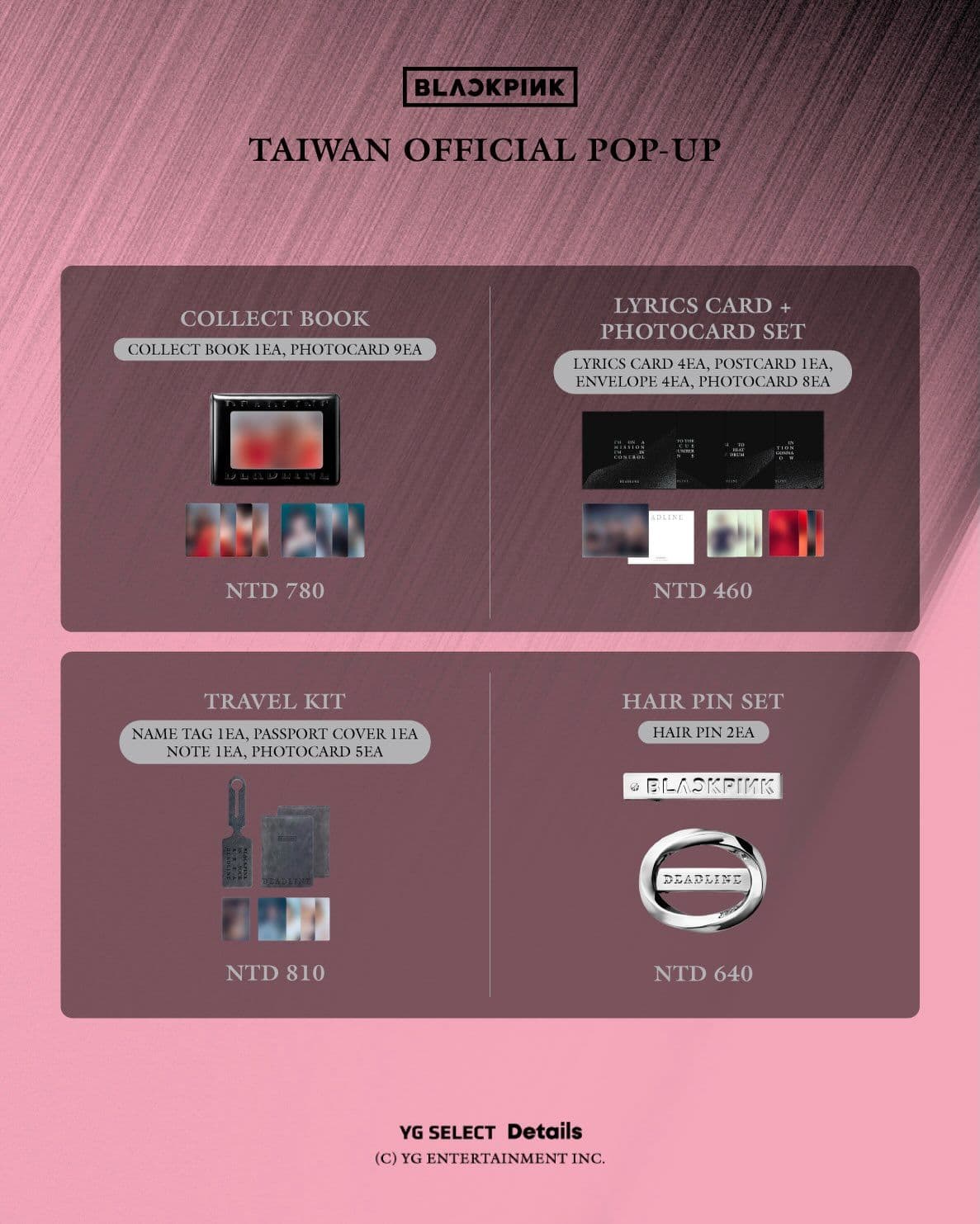 BLACKPINK [TAIWAN] OFFICIAL POP-UP IN TAIPEI - 圖片 4
