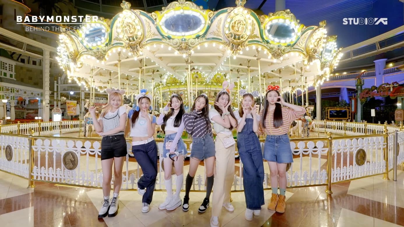 BABYMONSTER 樂天世界旋轉木馬 - 圖片 1