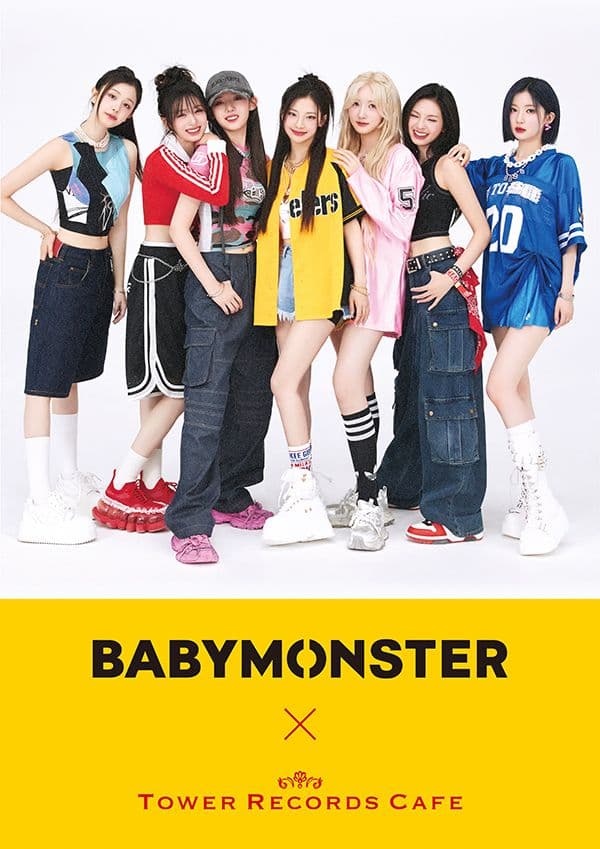 BABYMONSTER × Tower Records Cafe