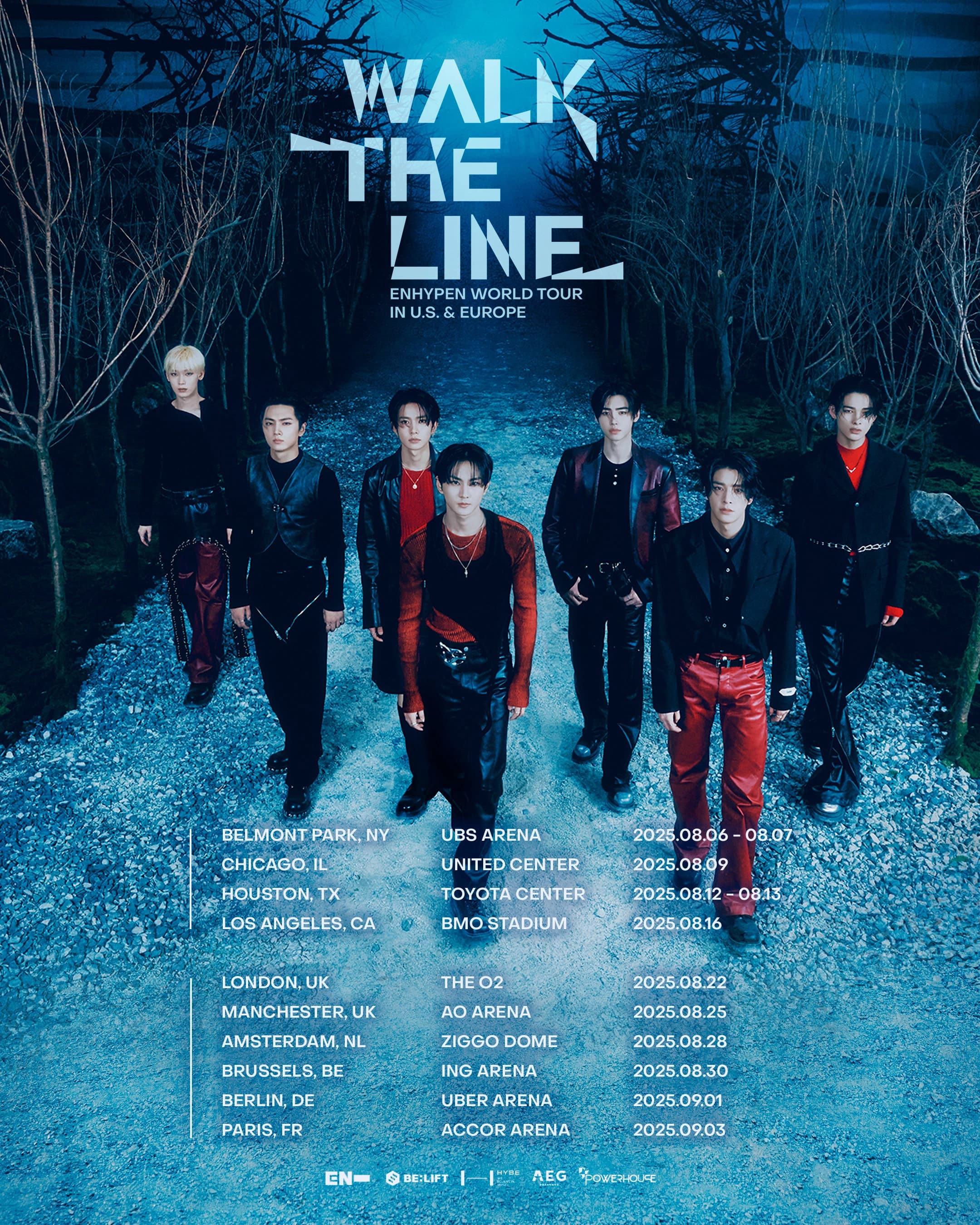 ENHYPEN WORLD TOUR 'WALK THE LINE' IN MANCHESTER