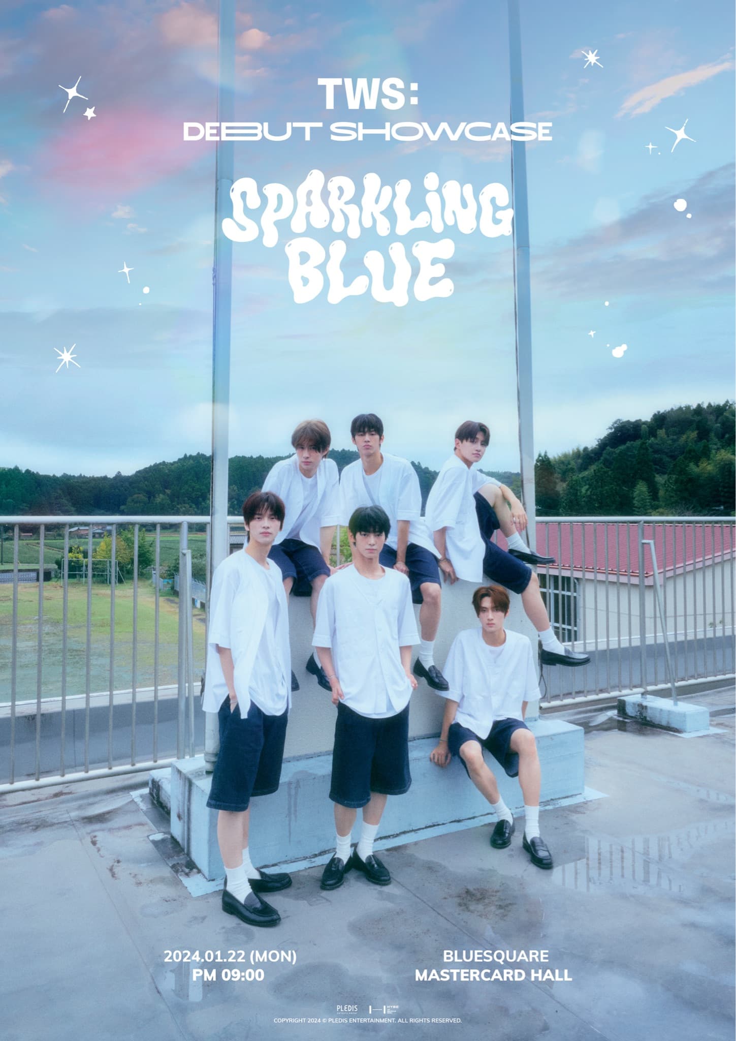 TWS Debut Showcase 'Sparkling Blue'
