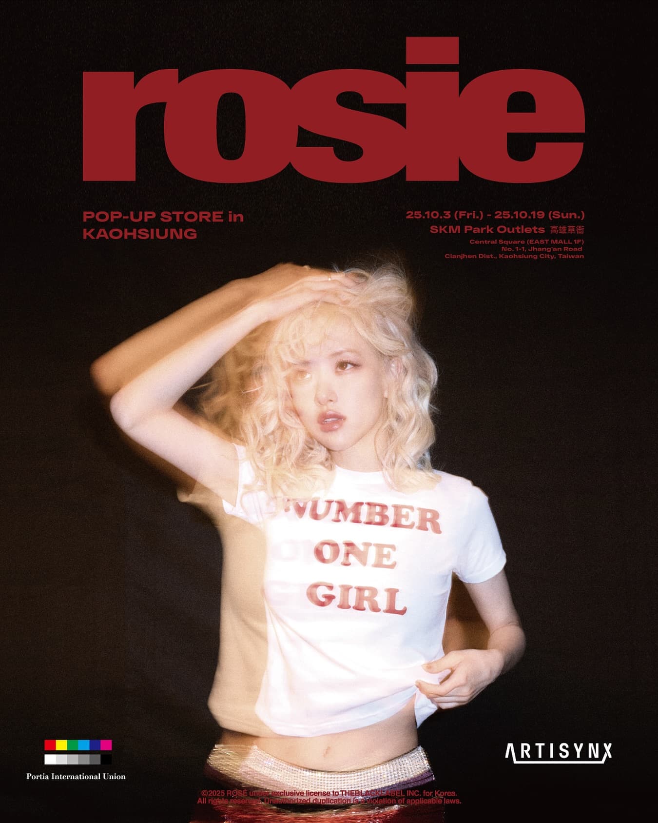 ROSÉ rosie POP-UP STORE（高雄）