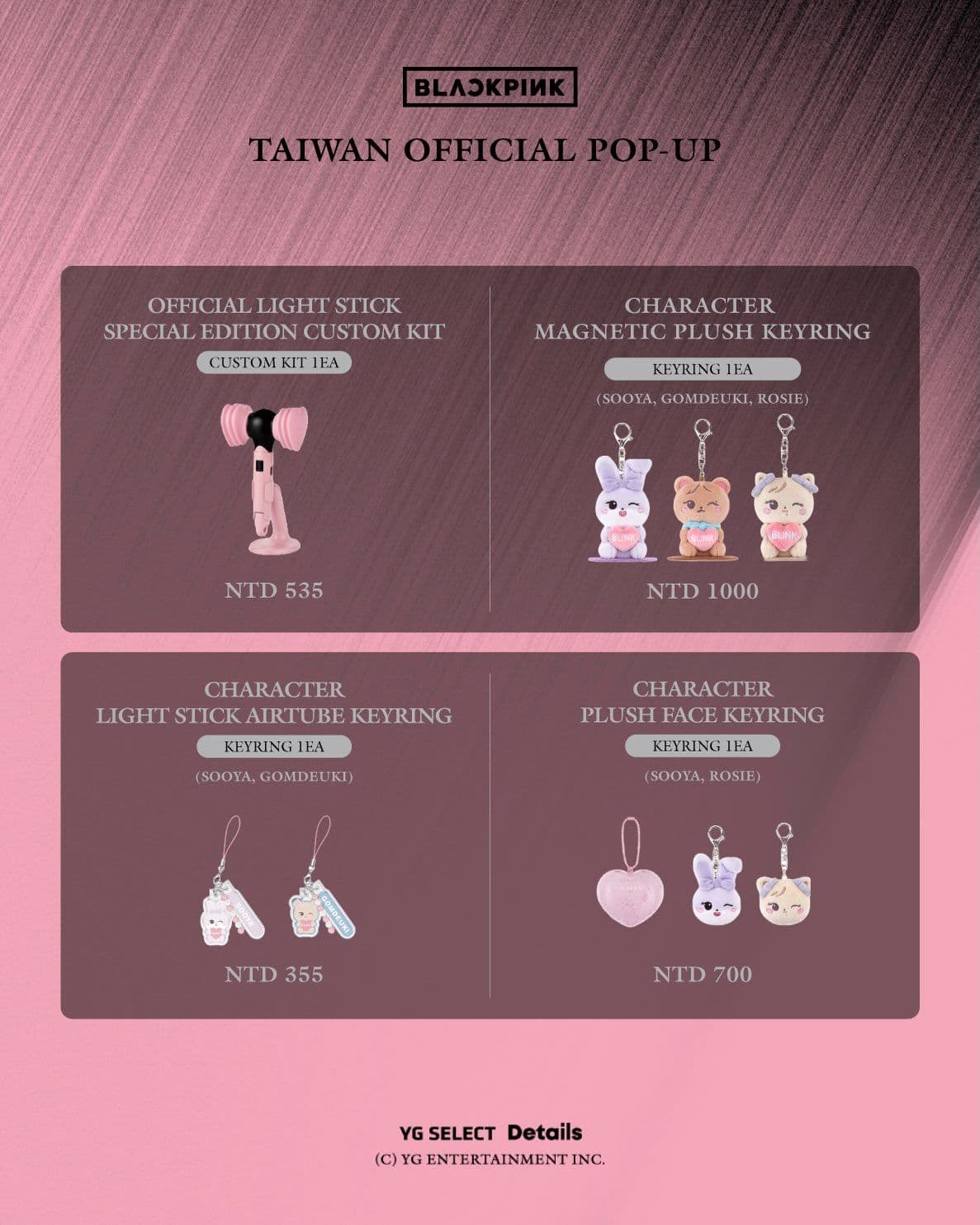 BLACKPINK [TAIWAN] OFFICIAL POP-UP IN TAIPEI - 圖片 3