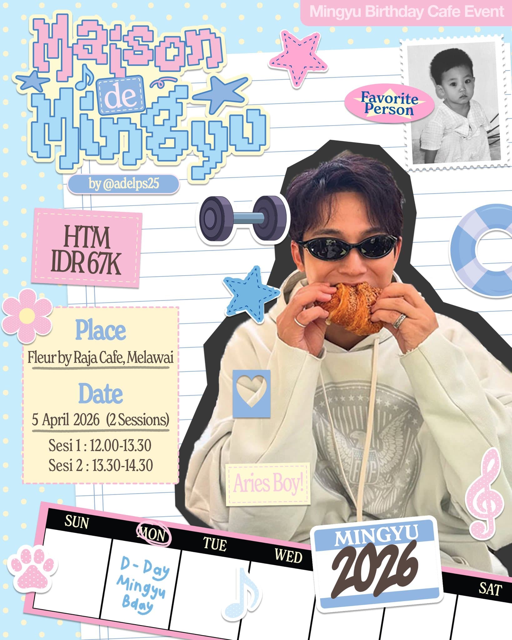 Maison de Mingyu — 2026 MINGYU Birthday Cafe（Jakarta）