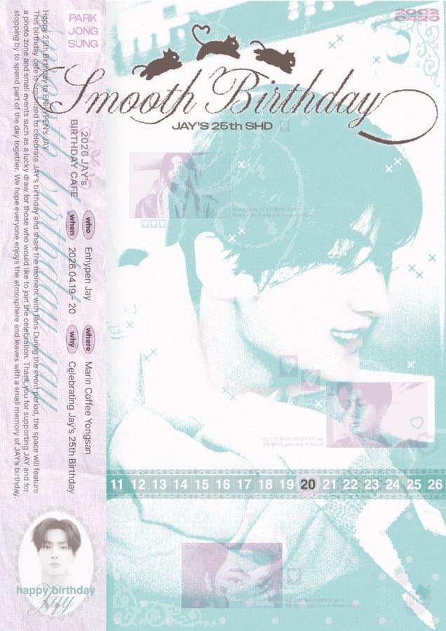 Smooth Birthday — 2026 JAY Birthday Cafe