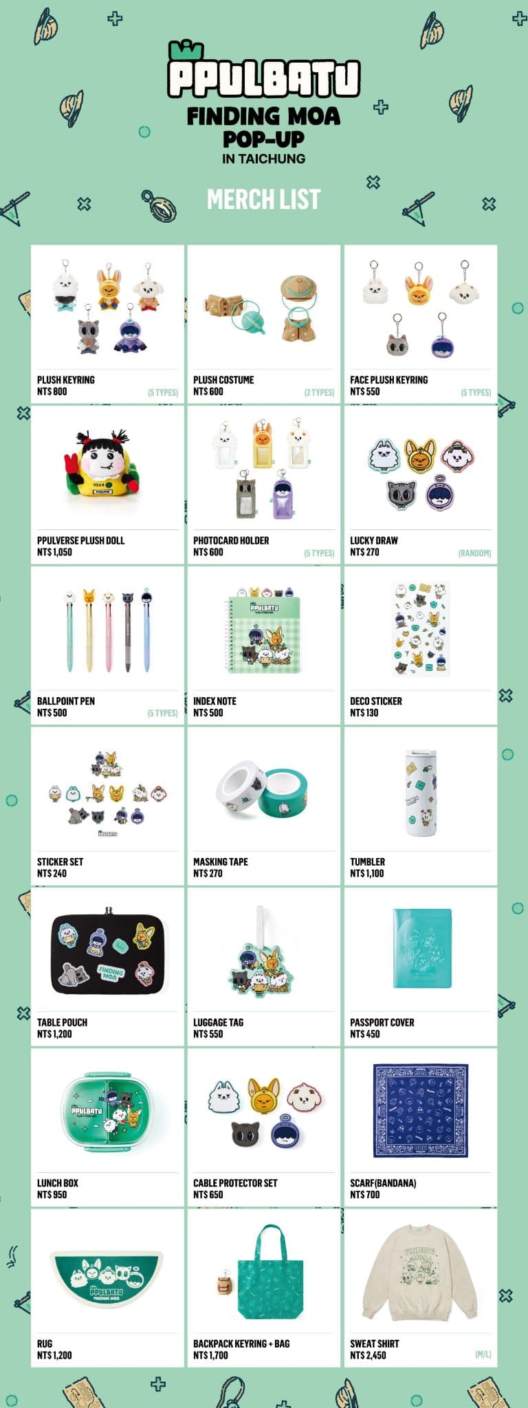 PPULBATU <FINDING MOA> POP-UP in TAICHUNG - 圖片 4
