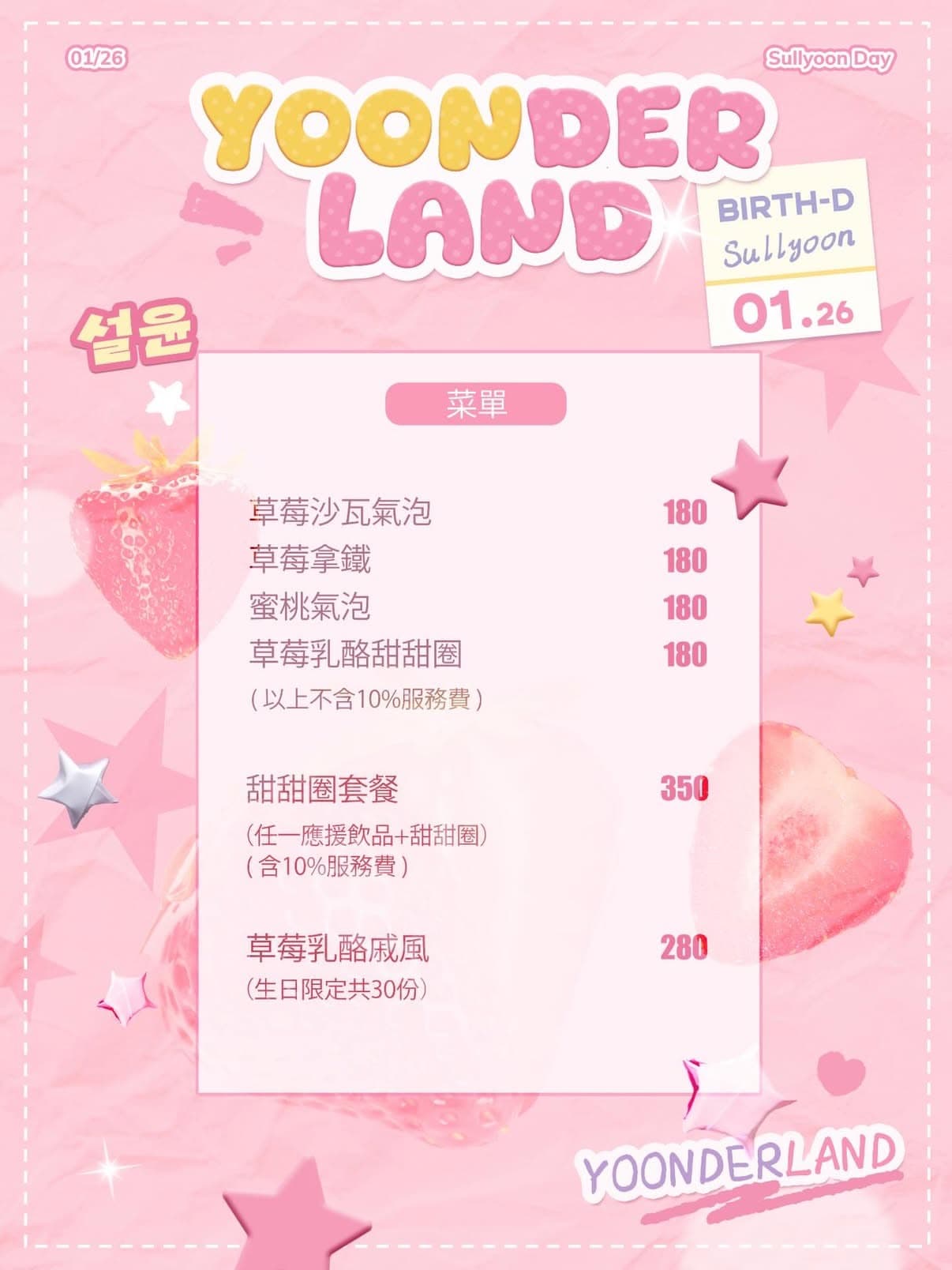 NMIXX Sullyoon 生日咖啡廳🐰 - 圖片 3