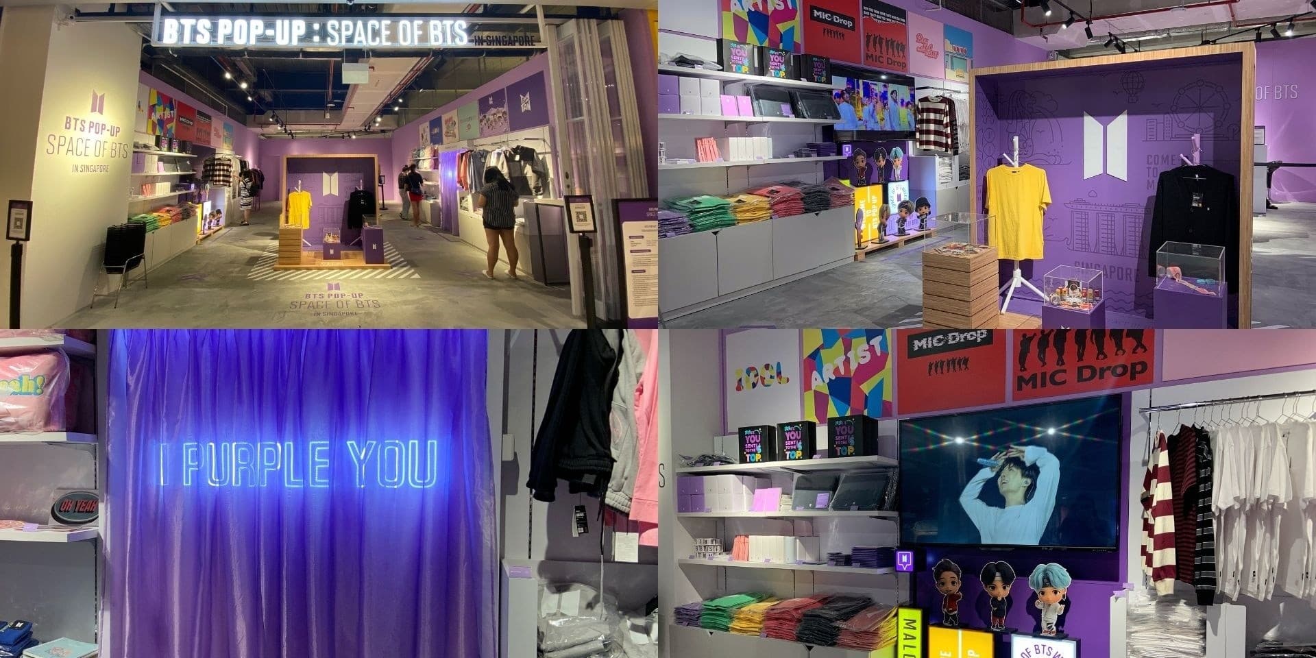 BTS POP-UP: SPACE OF BTS IN SINGAPORE