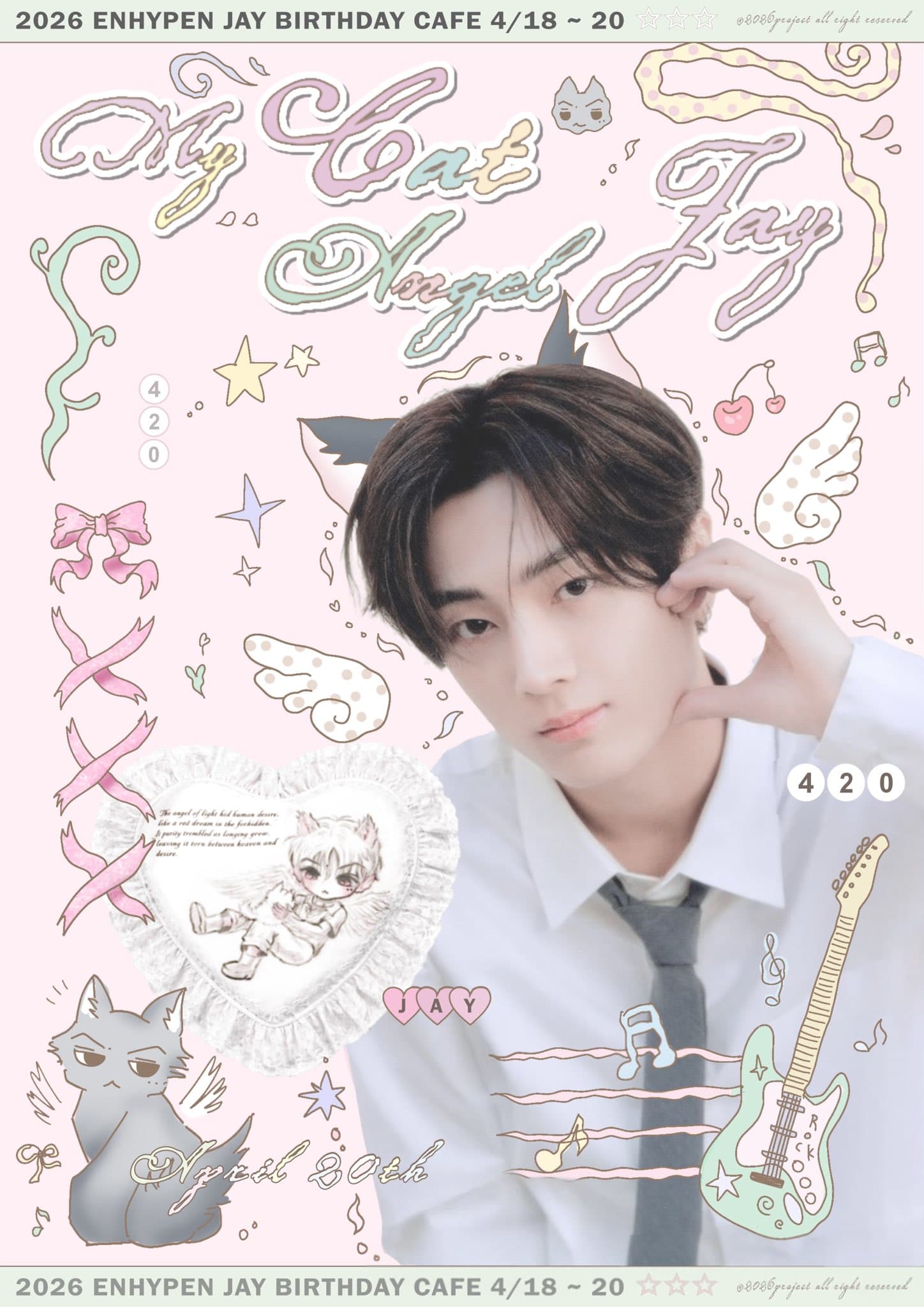 My Cat Angel Jay — 2026 JAY Birthday Cafe