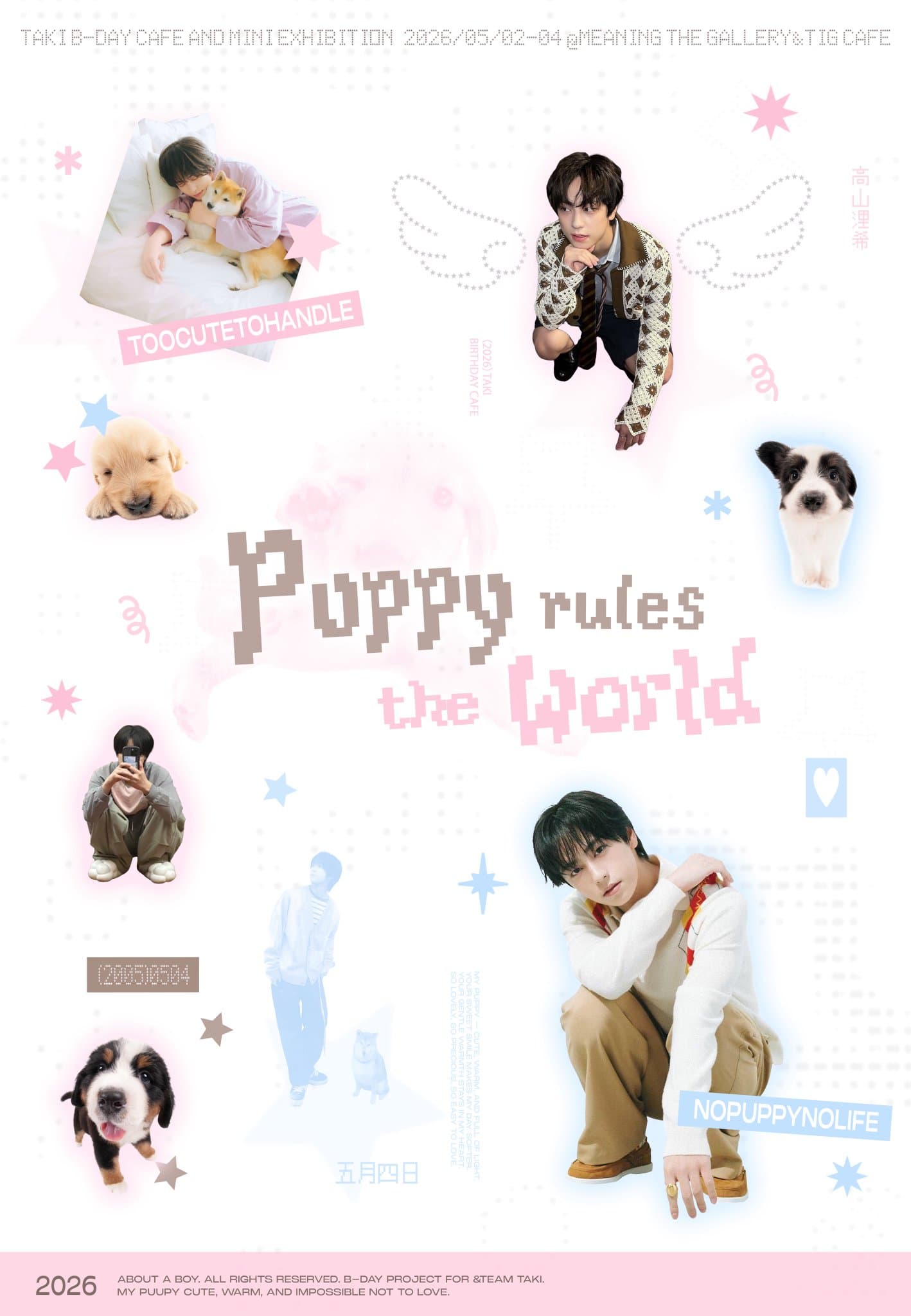 puppy rules the world