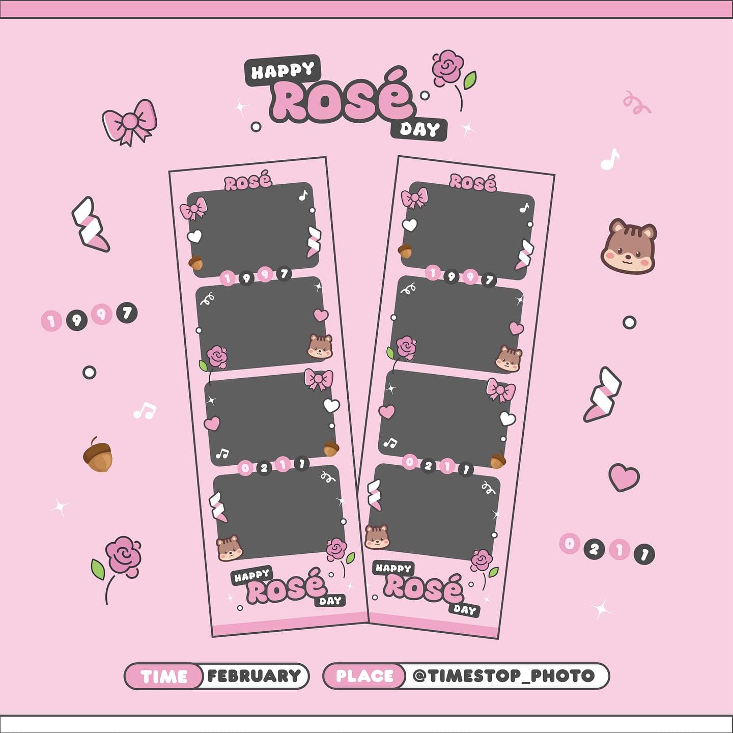 ROSÉ 2024生日拍貼應援活動