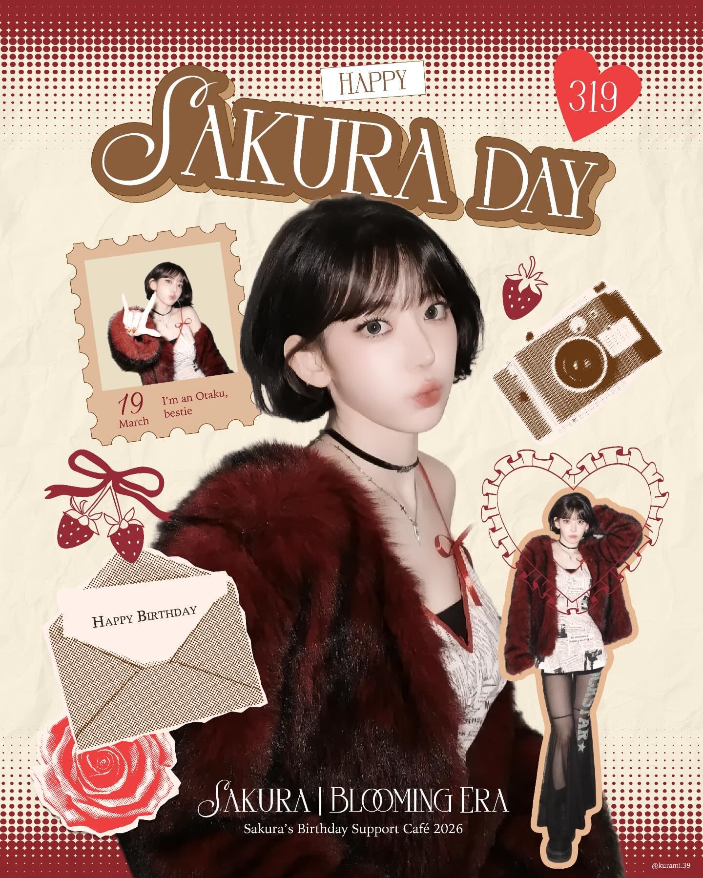 SAKURA | BLOOMING ERA 宮脇咲良生日應援咖啡廳