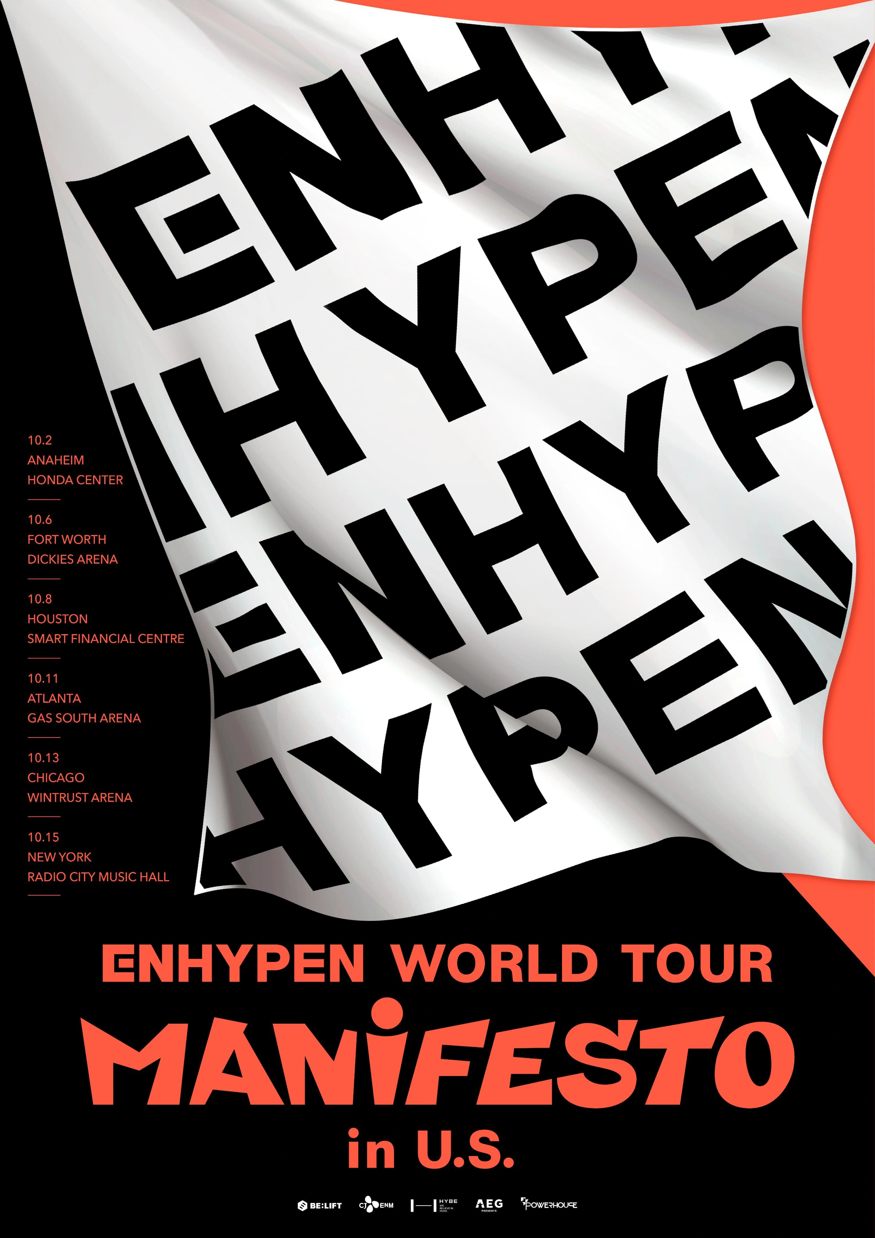 ENHYPEN WORLD TOUR 'MANIFESTO' IN ANAHEIM
