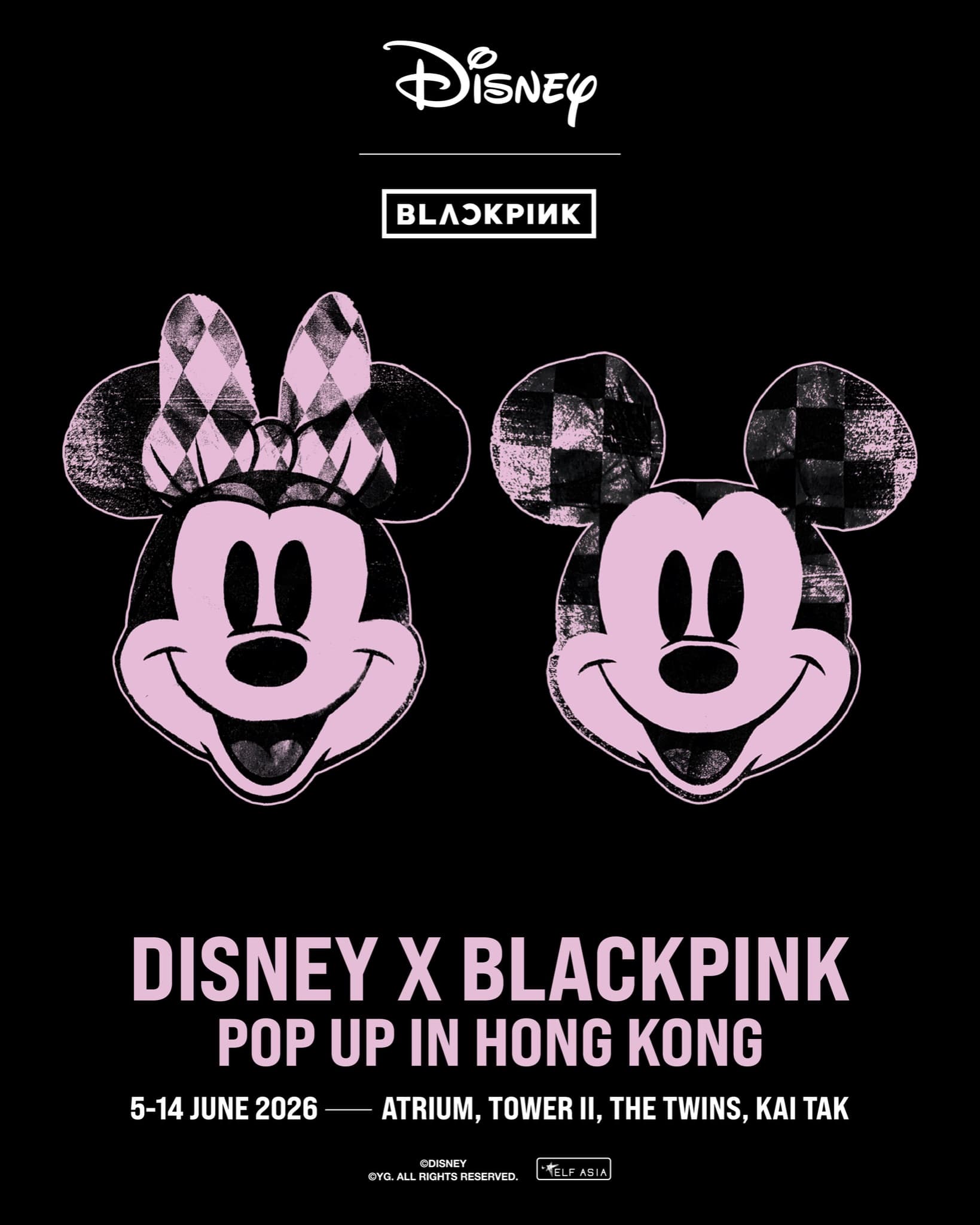 DISNEY x BLACKPINK 香港快閃