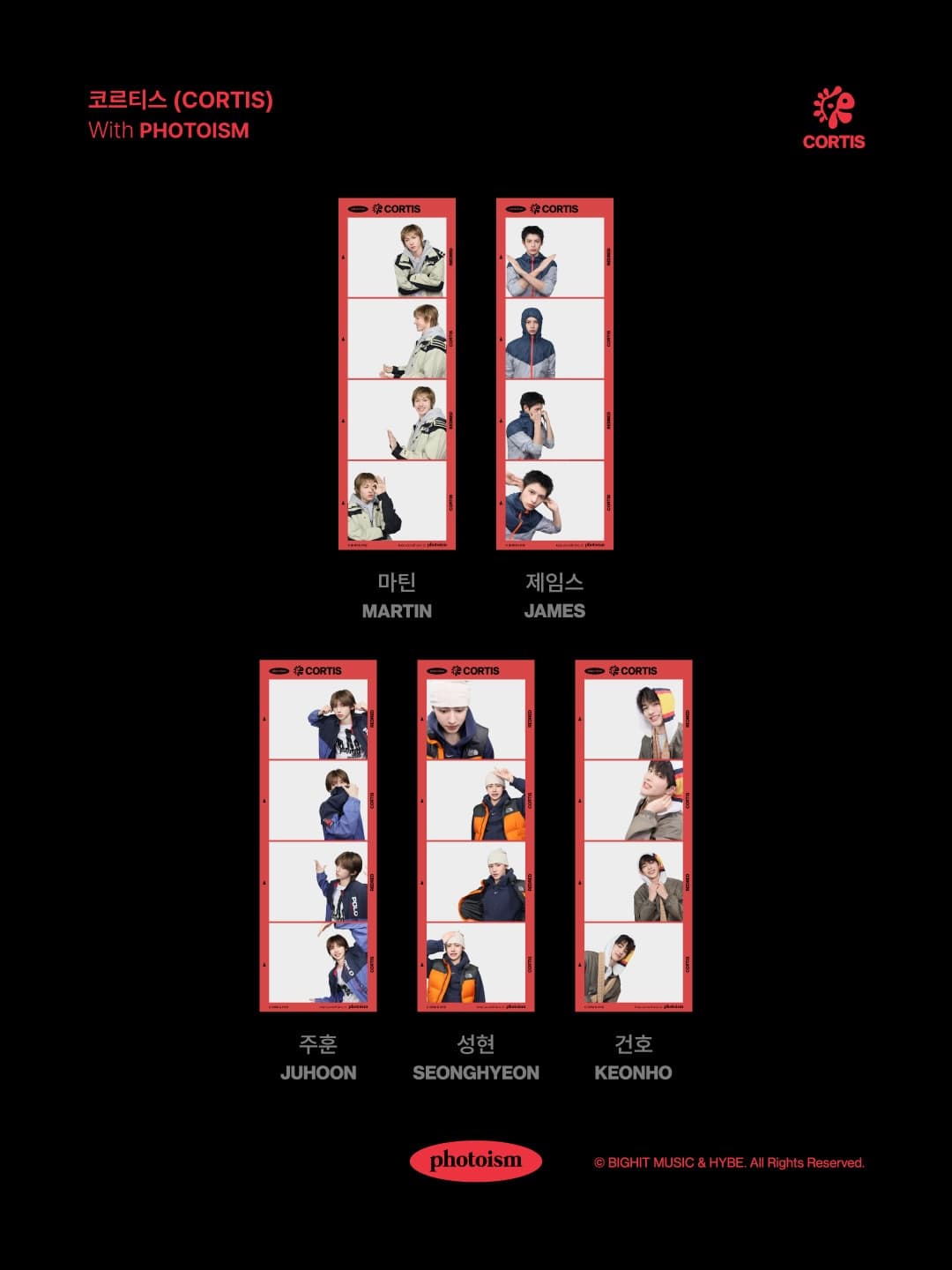 PHOTOISM with CORTIS ARTIST FRAME