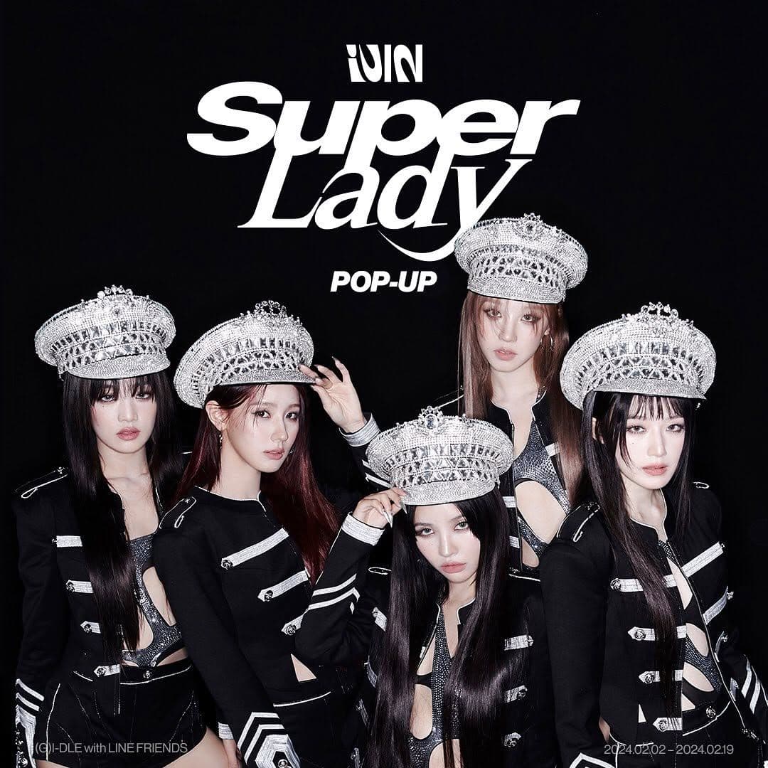 i-dle Super Lady POP-UP in Taipei
