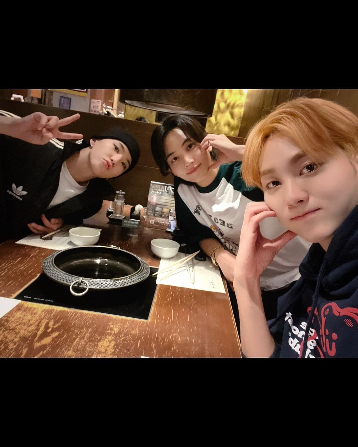 JEONGHAN HOSHI SEUNGKWAN 三人小聚