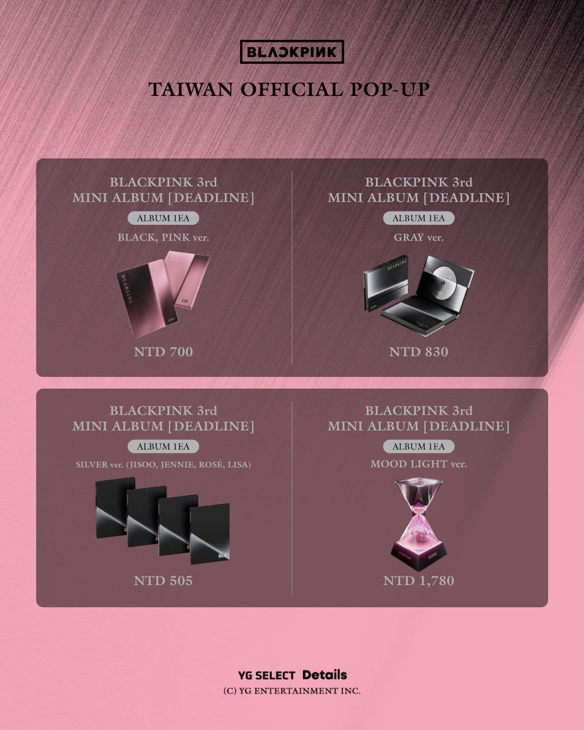 BLACKPINK [TAIWAN] OFFICIAL POP-UP IN TAIPEI - 圖片 2
