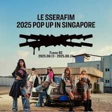 LE SSERAFIM 新加坡快閃店 - 圖片 1
