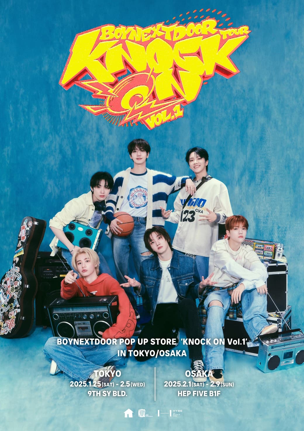 BOYNEXTDOOR KNOCK ON Vol.1 POP UP STORE 東京