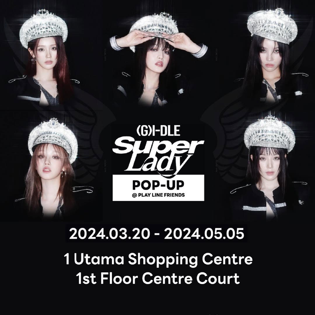 i-dle 馬來西亞快閃店