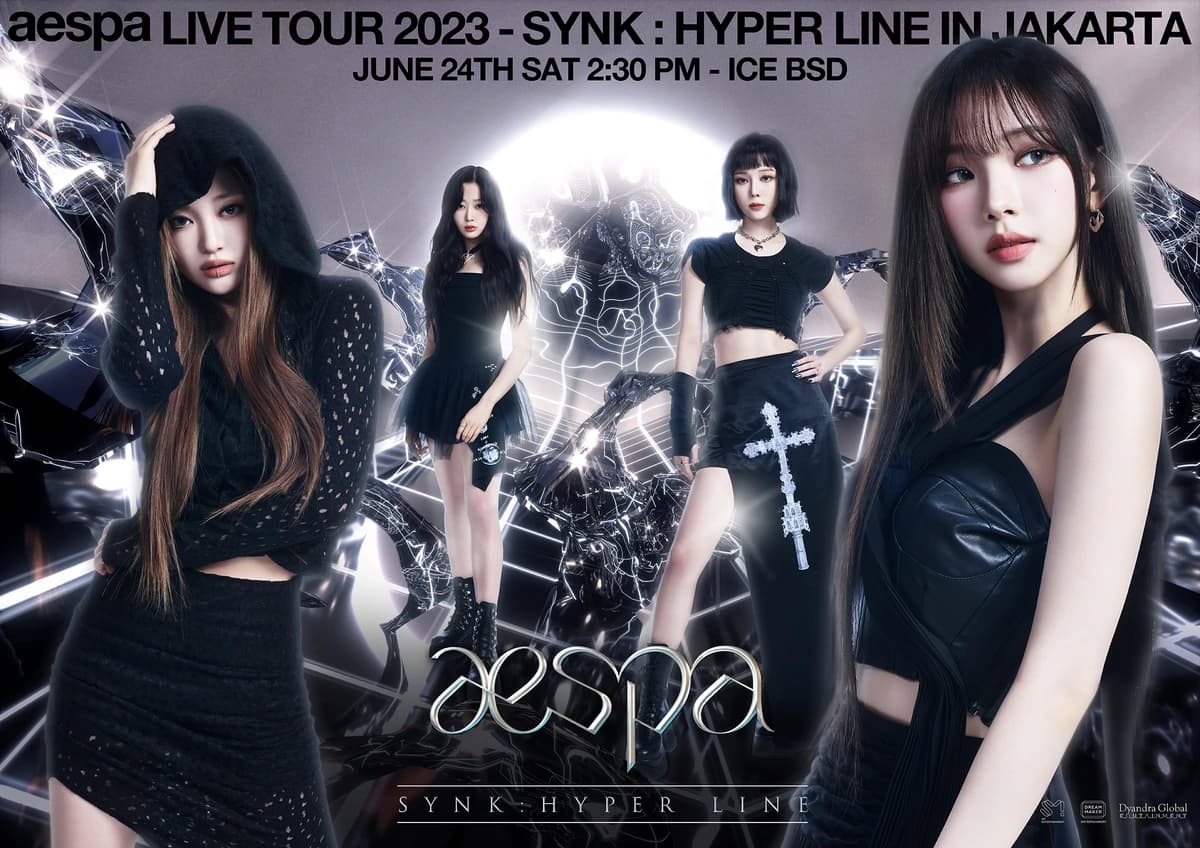 2023 aespa 1st Concert 'SYNK : Hyper Line' in Jakarta