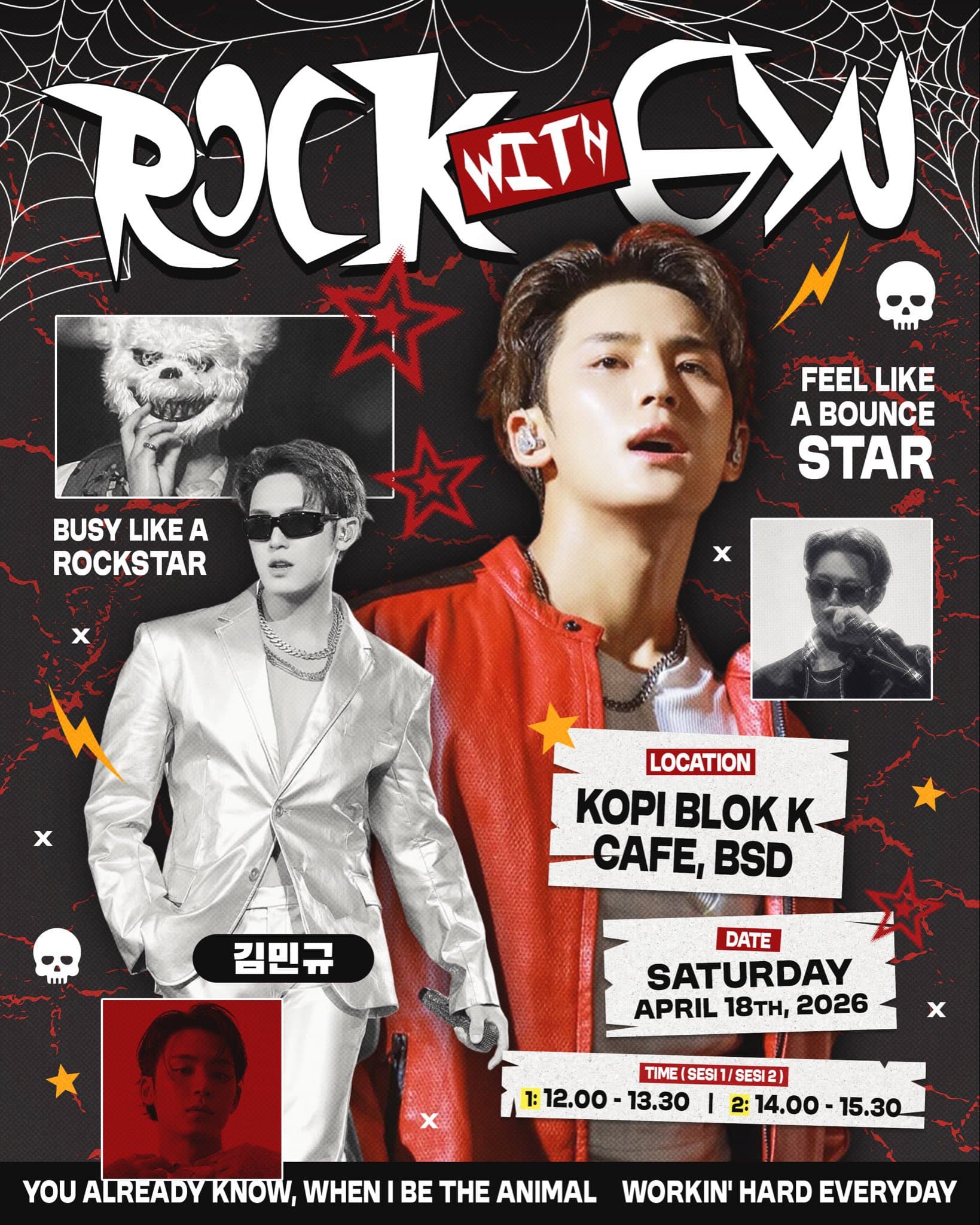 Rock With Gyu — 2026 MINGYU Birthday Cafe（BSD）