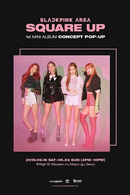 BLACKPINK AREA [SQUARE UP] 快閃店