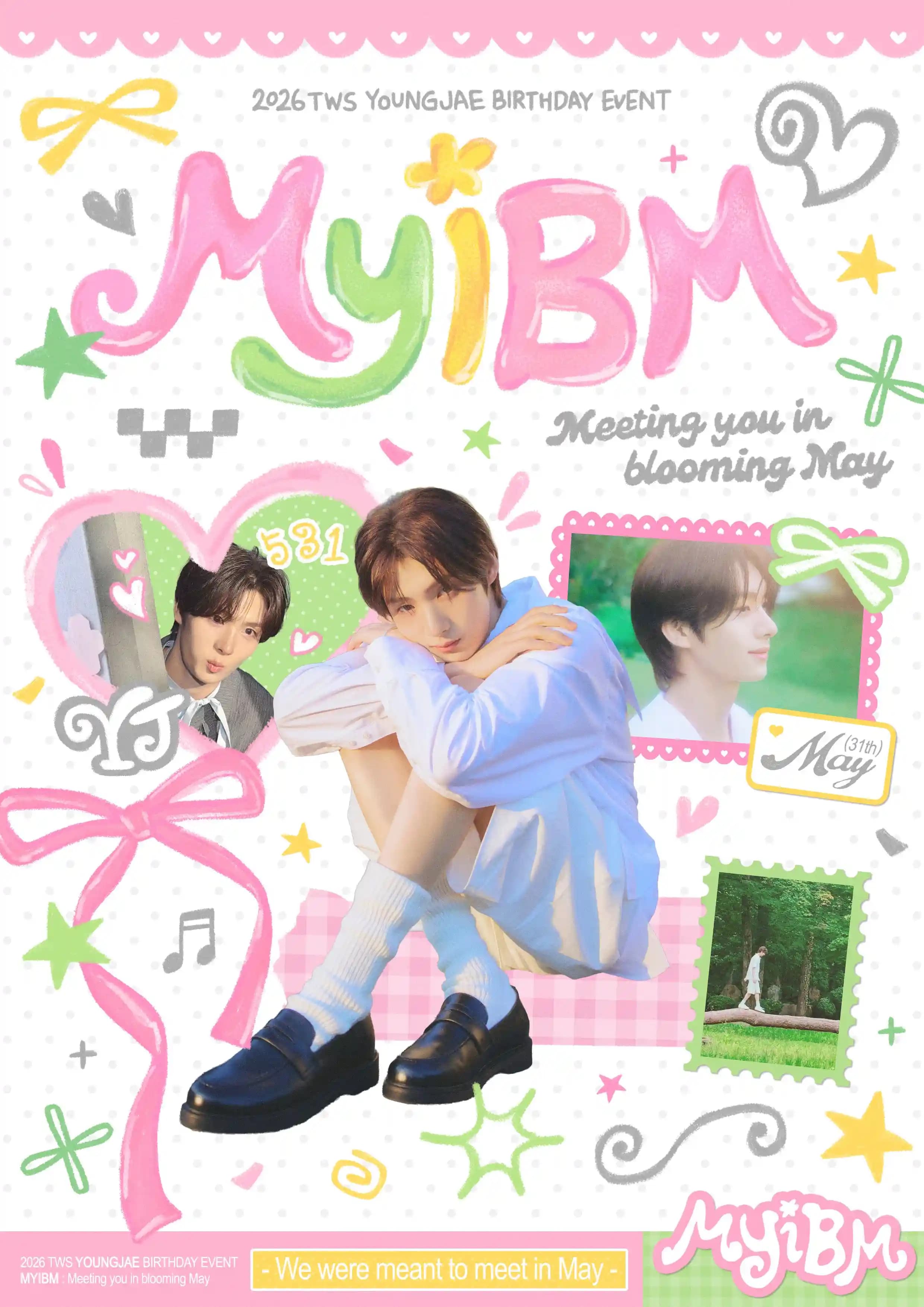 𝓜 𝓨 𝓲 𝓑 𝓜 — YOUNGJAE Birthday Cafe (메르시쿠키)