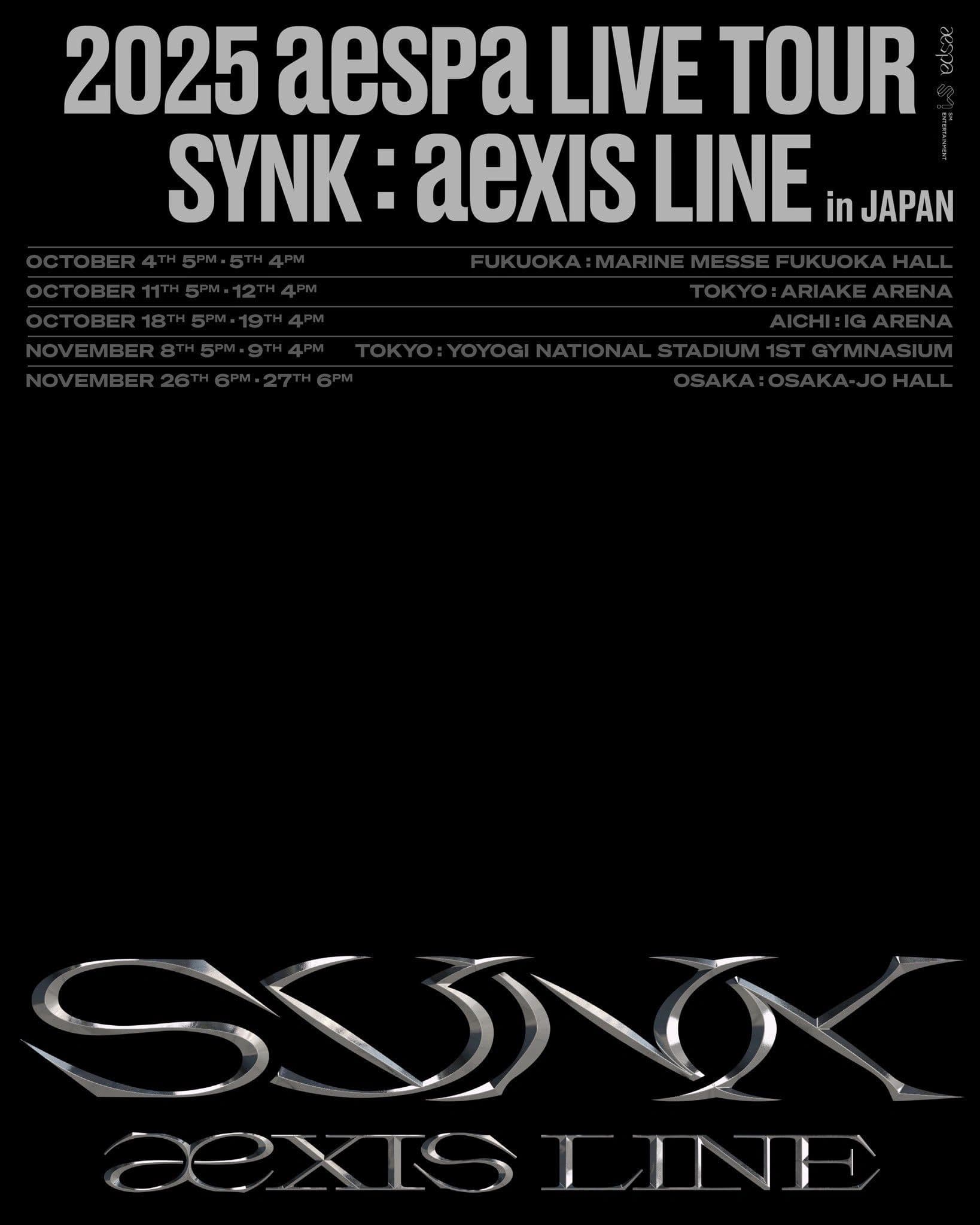 2025-26 aespa Live Tour - SYNK : aexis Line -