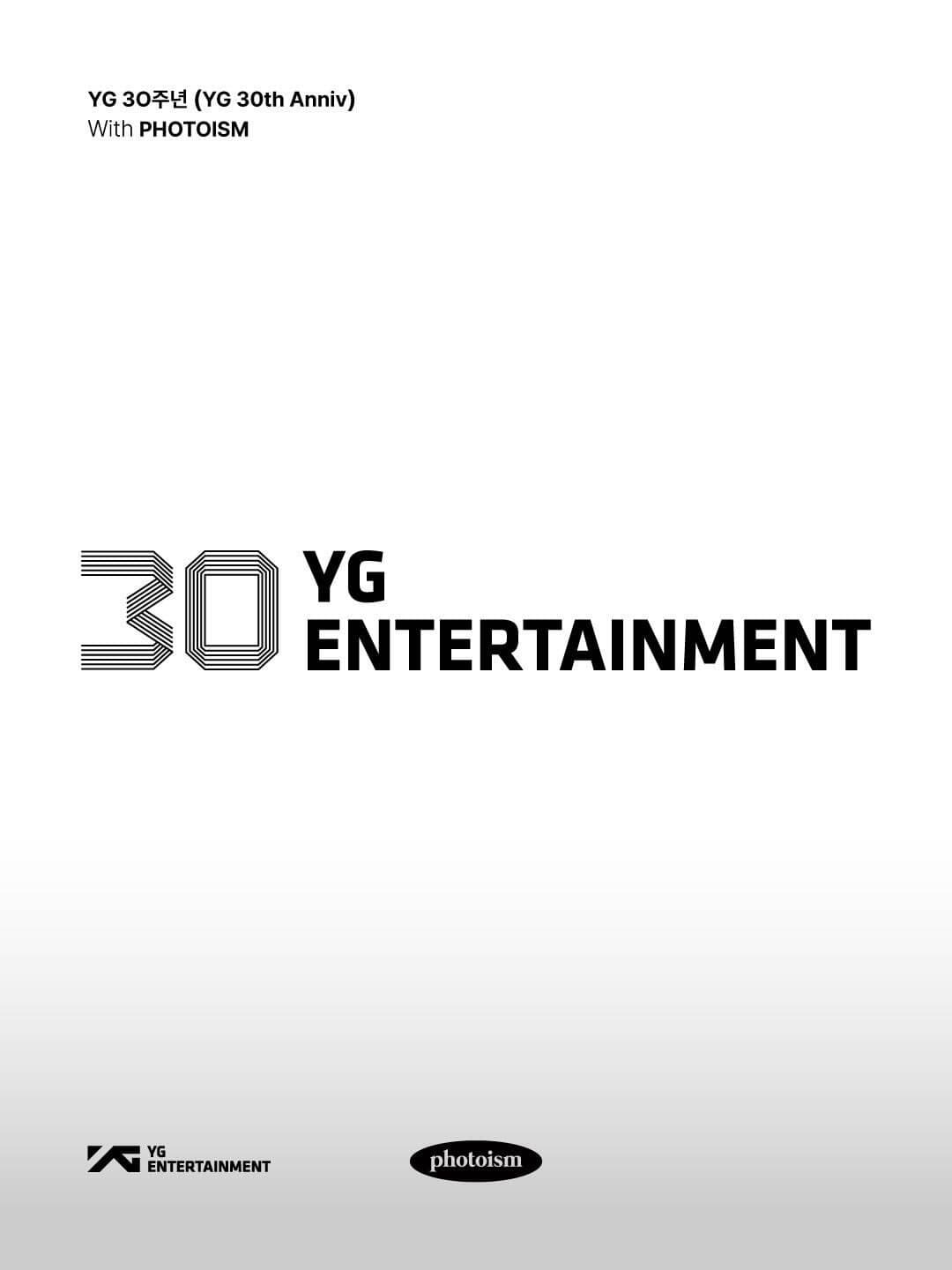 PHOTOISM X YG 30th Anniv ARTIST FRAME