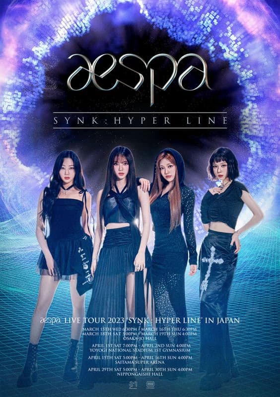 2023 aespa 1st Concert 'SYNK : Hyper Line' in Aichi (Day 1)