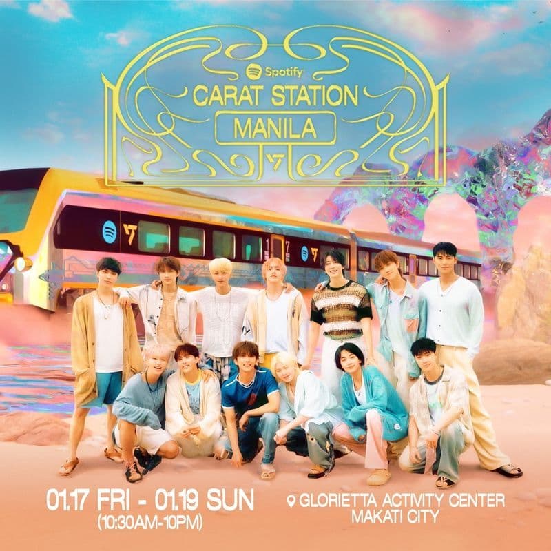 SEVENTEEN x Spotify CARAT Station IN MANILA