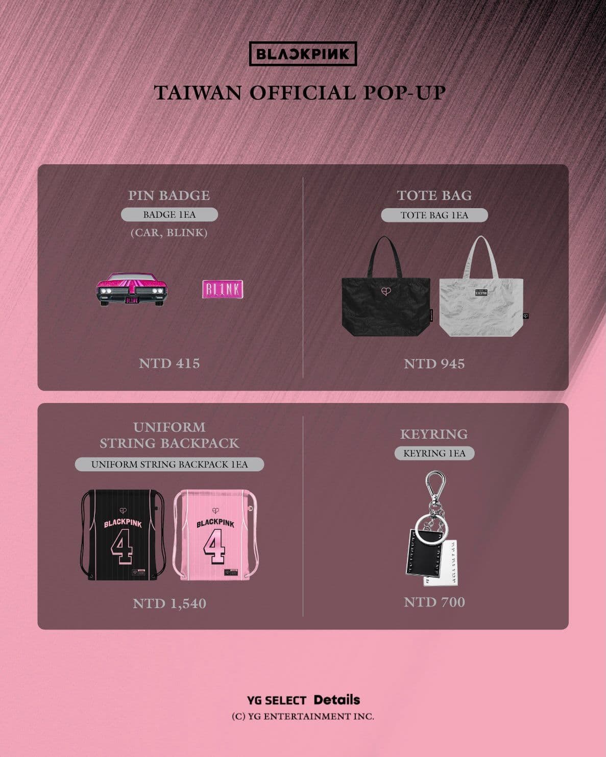 BLACKPINK [TAIWAN] OFFICIAL POP-UP IN TAIPEI - 圖片 10