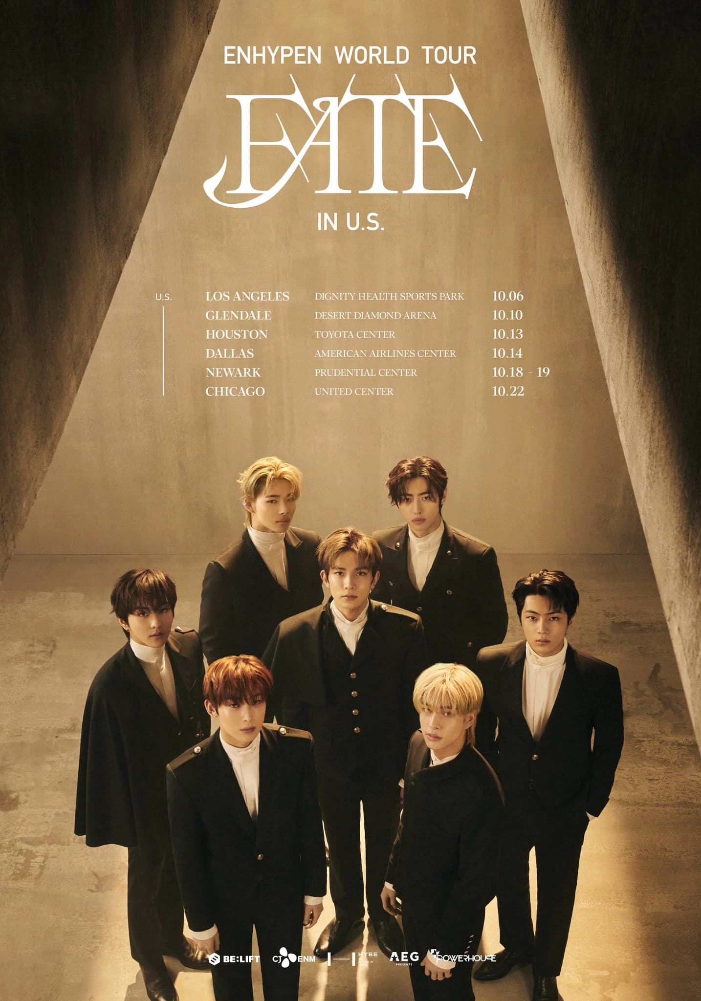 ENHYPEN WORLD TOUR 'FATE' IN CARSON