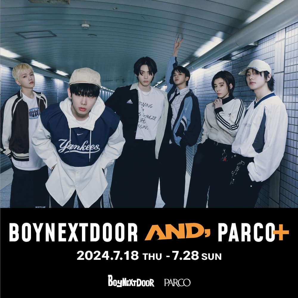 BOYNEXTDOOR GROUND IN PARCO POP-UP STORE