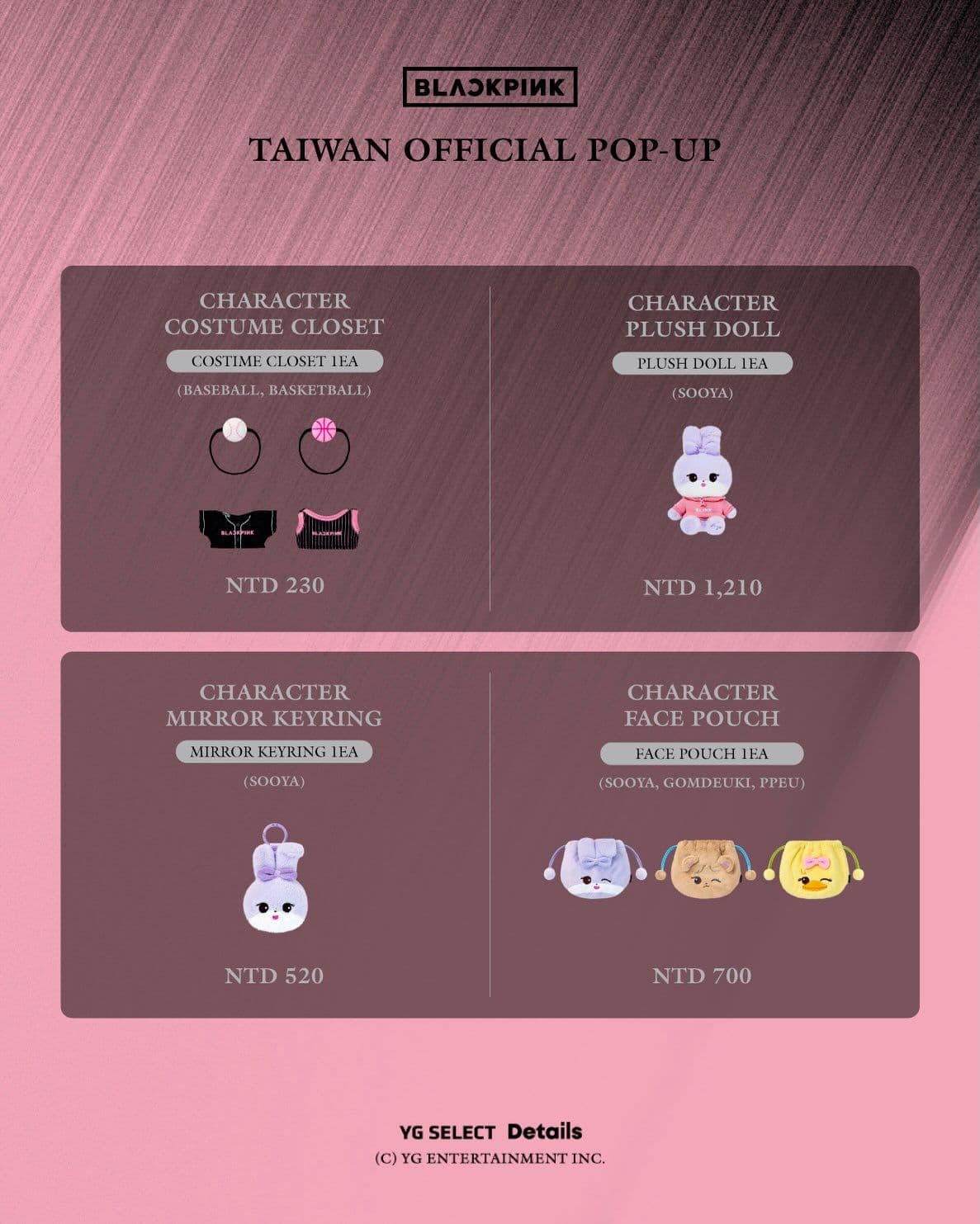 BLACKPINK [TAIWAN] OFFICIAL POP-UP IN TAIPEI - 圖片 8