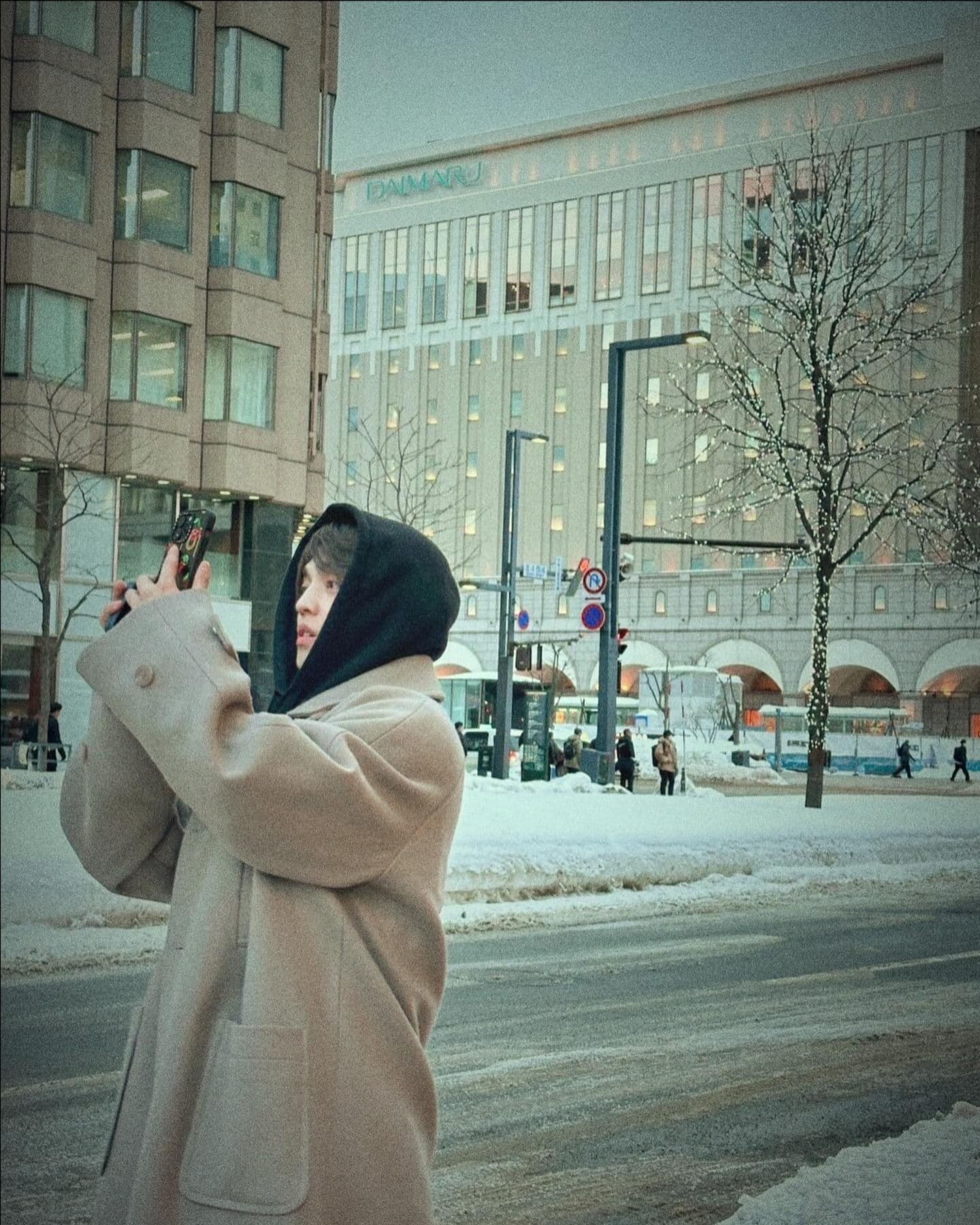 S.COUPS 雪中拍攝