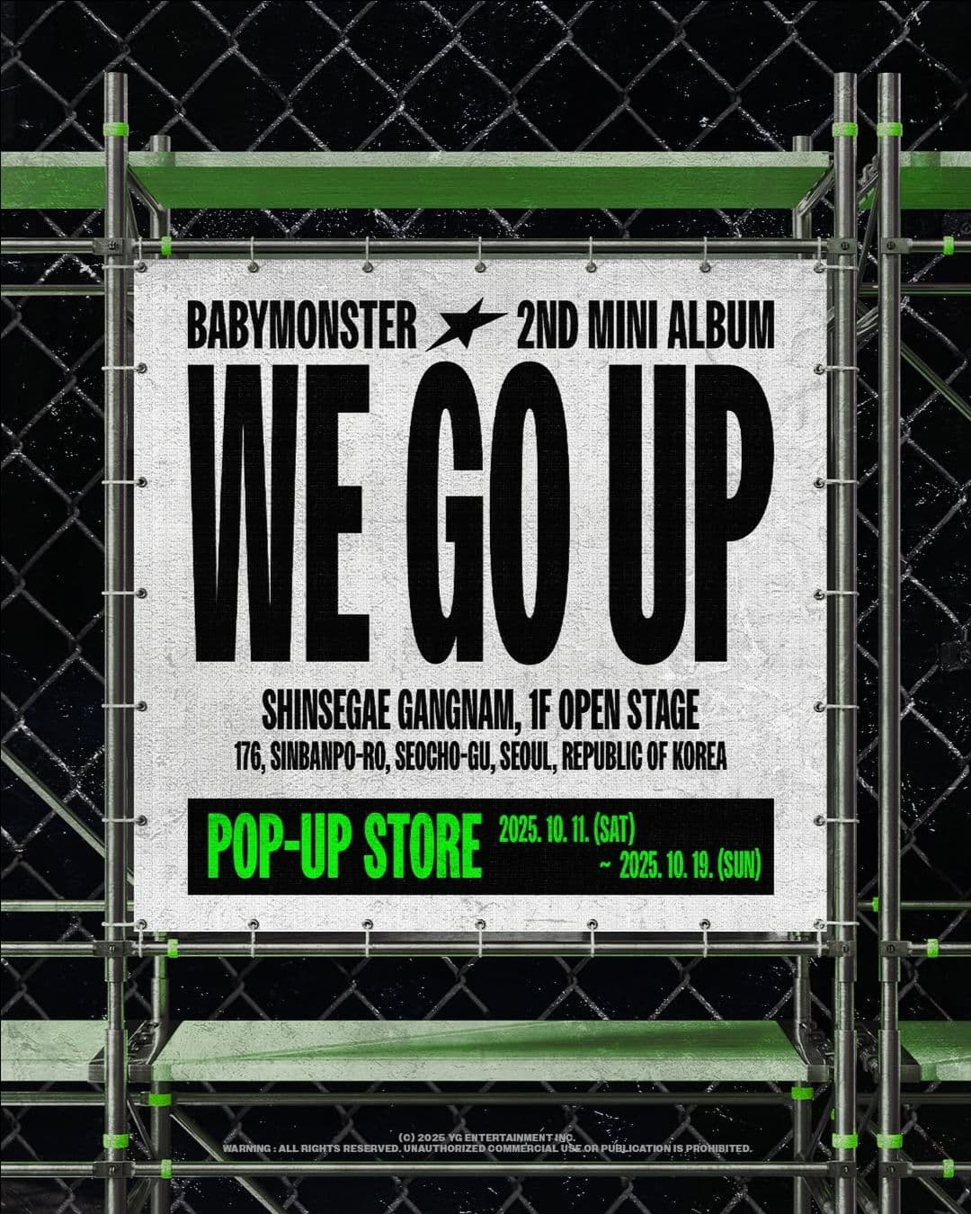 WE GO UP POP-UP STORE GANGNAM