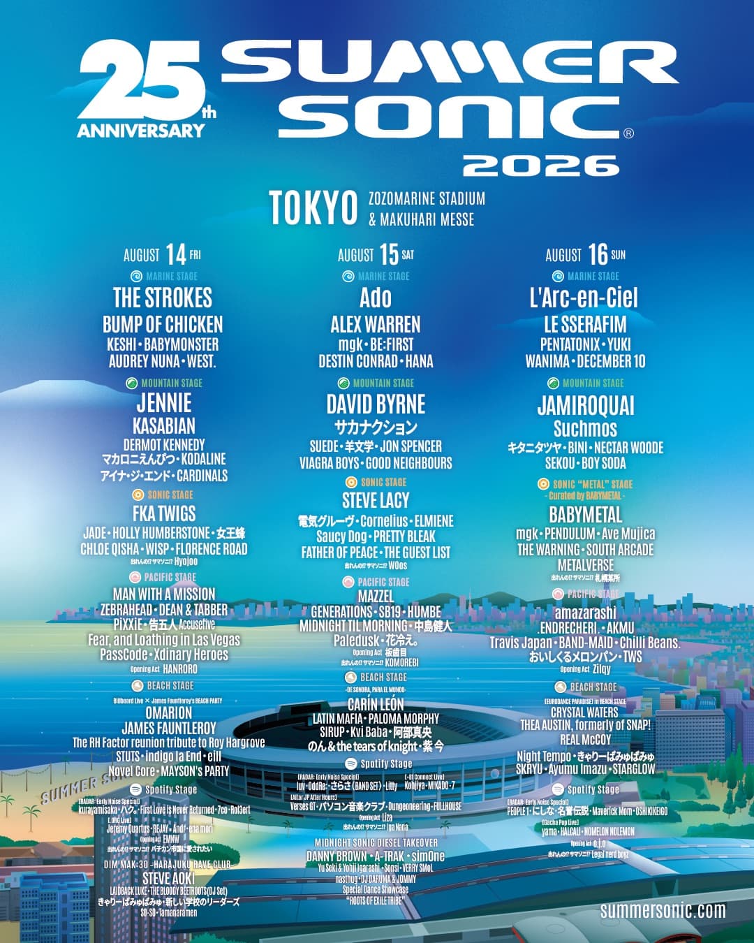SUMMER SONIC 2026 - 圖片 2