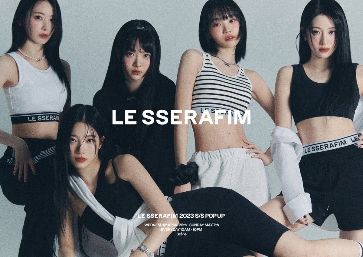 LE SSERAFIM 2023 S/S POP UP IN SEOUL