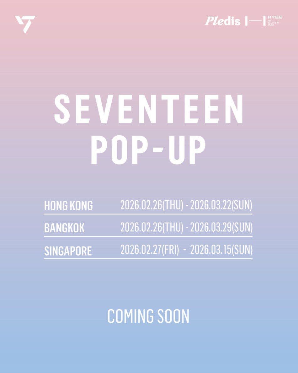 SEVENTEEN 新加坡快閃店 - 圖片 1