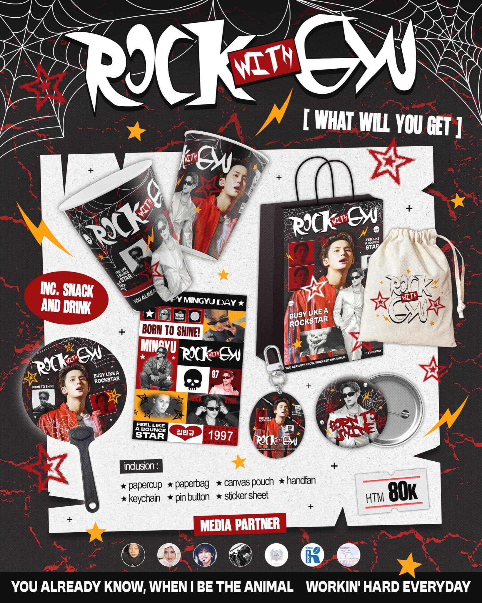 Rock With Gyu — 2026 MINGYU Birthday Cafe（BSD） - 圖片 2