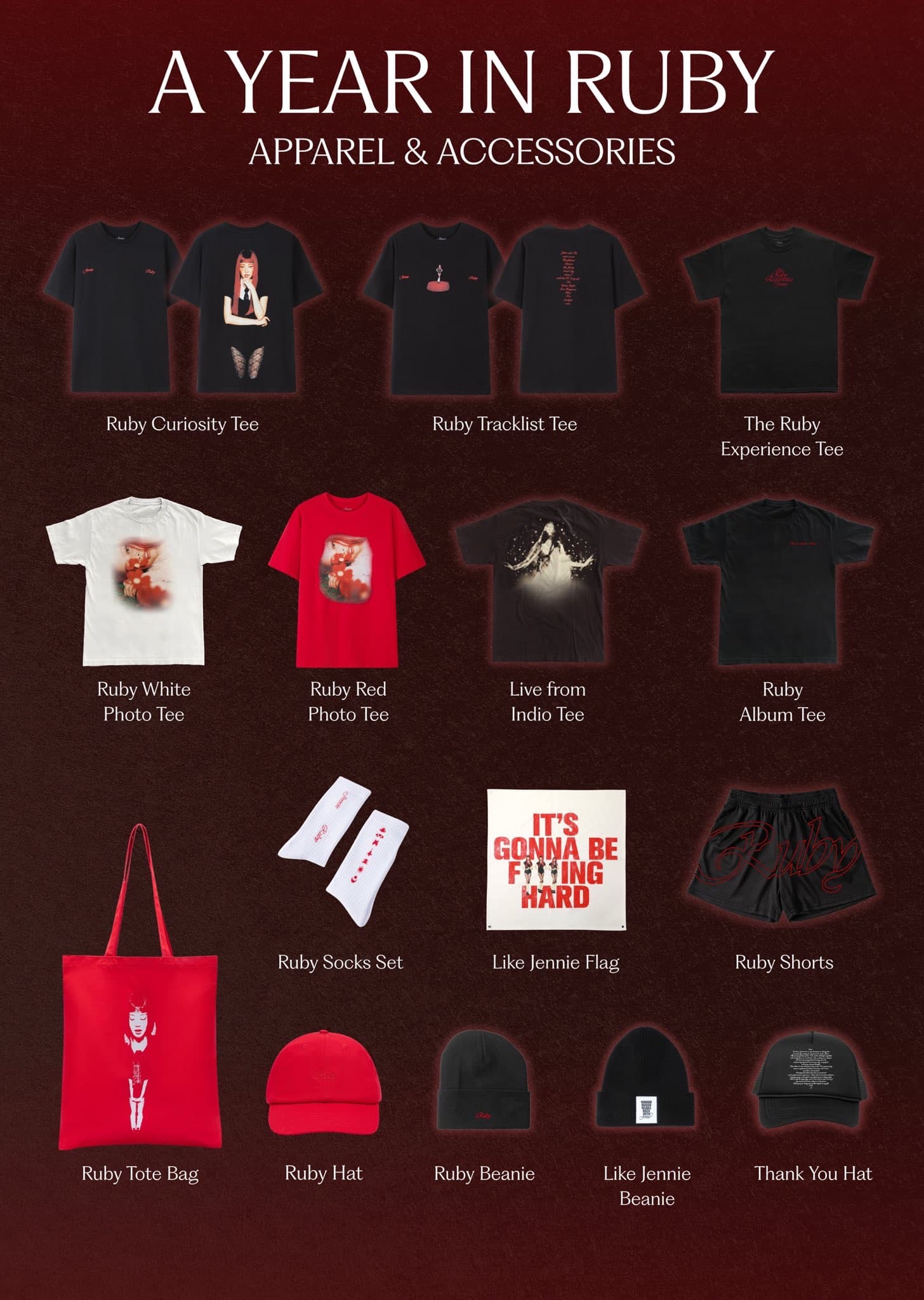 JENNIE 'Ruby' 1st Anniversary POP-UP in Seoul 'A YEAR IN RUBY' - 圖片 3