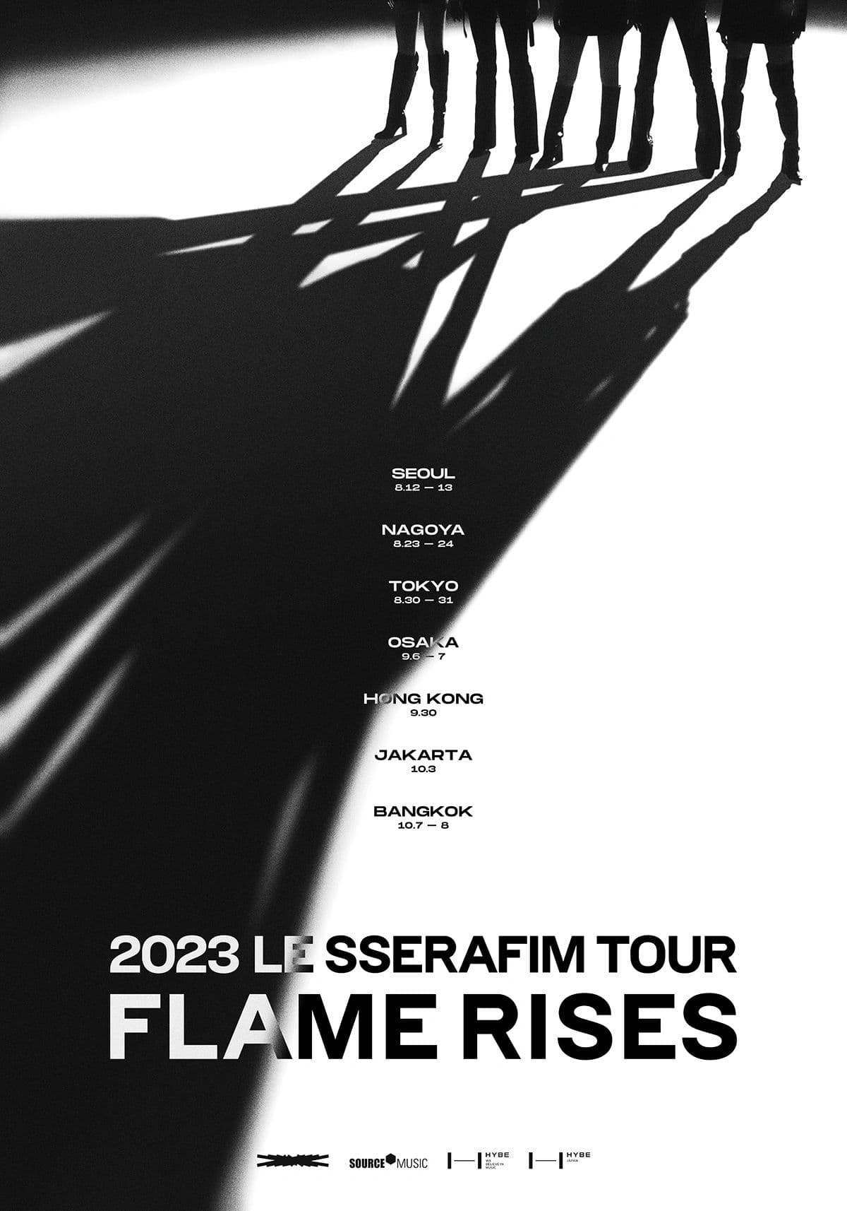 LE SSERAFIM TOUR "FLAME RISES" IN JAKARTA