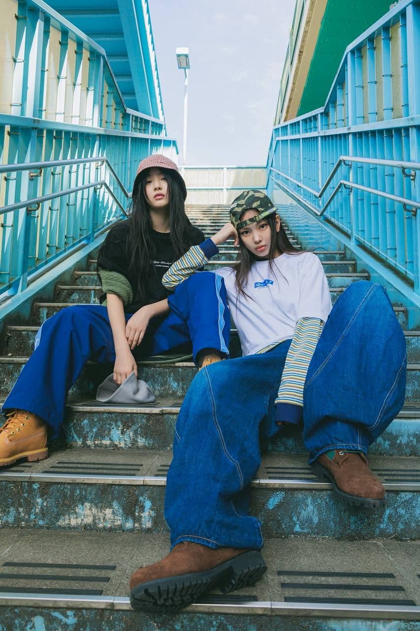 NewJeans 樓梯上 - 圖片 6