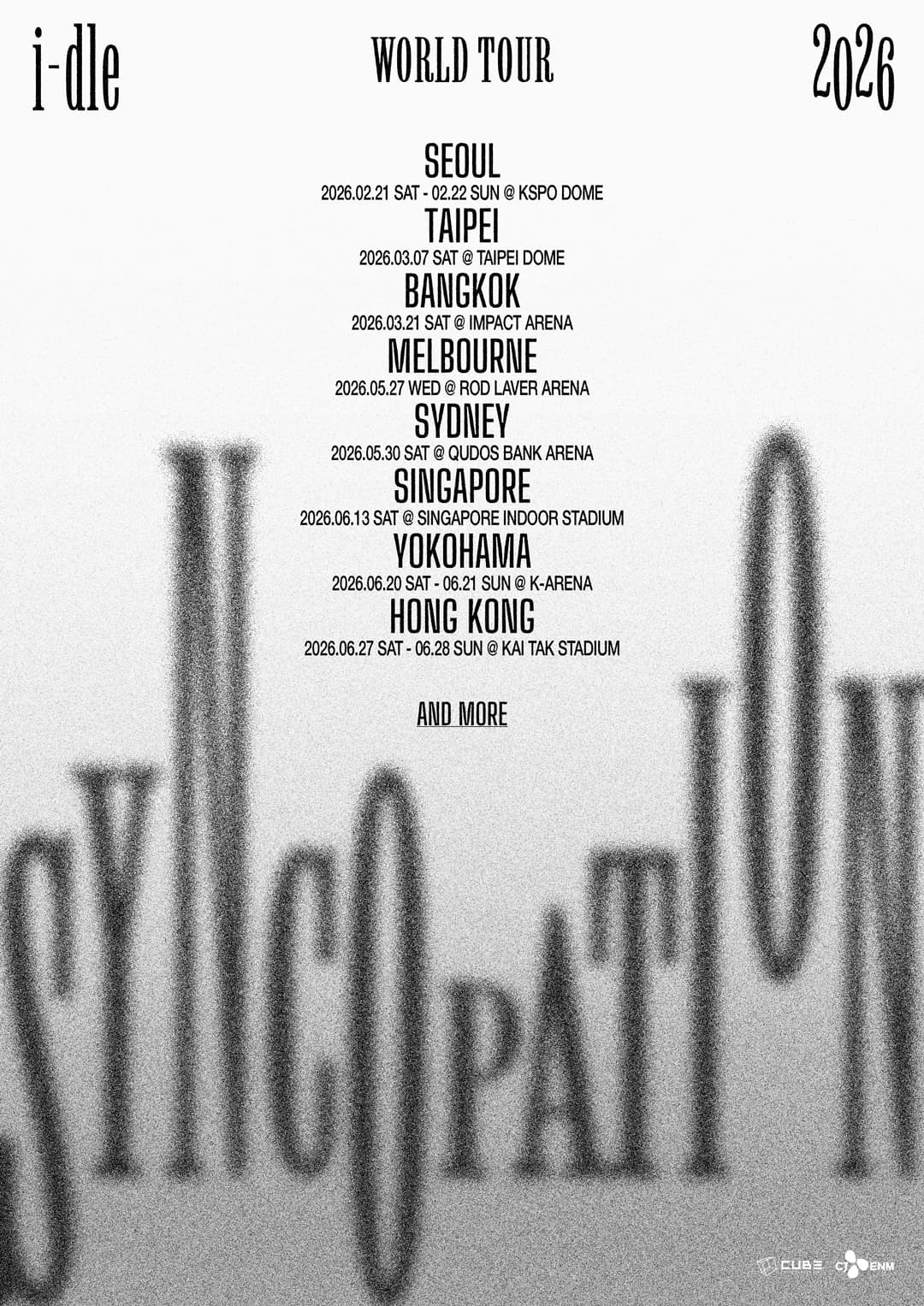 2026 i-dle World Tour 'Syncopation' in Taipei - 圖片 2