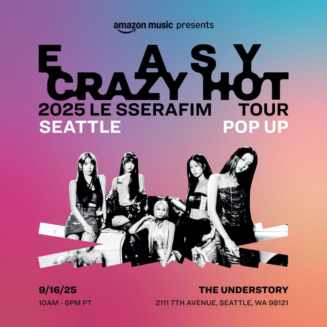 LE SSERAFIM ECH TOUR SPECIAL POP UP IN SEATTLE