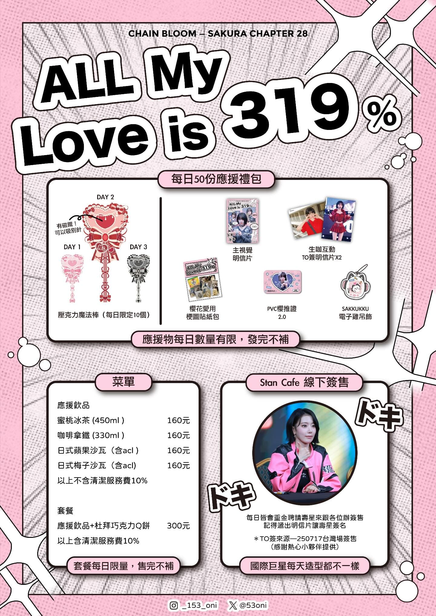 ALL MY LOVE IS 319% 宮脇咲良生日特展 - 圖片 3